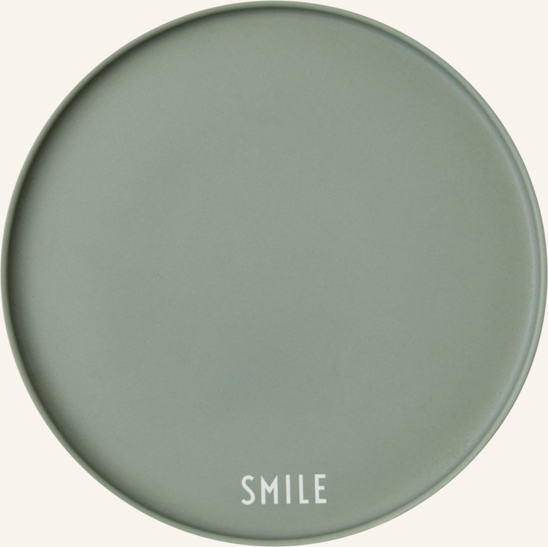 Design Letters Dessertteller gruen