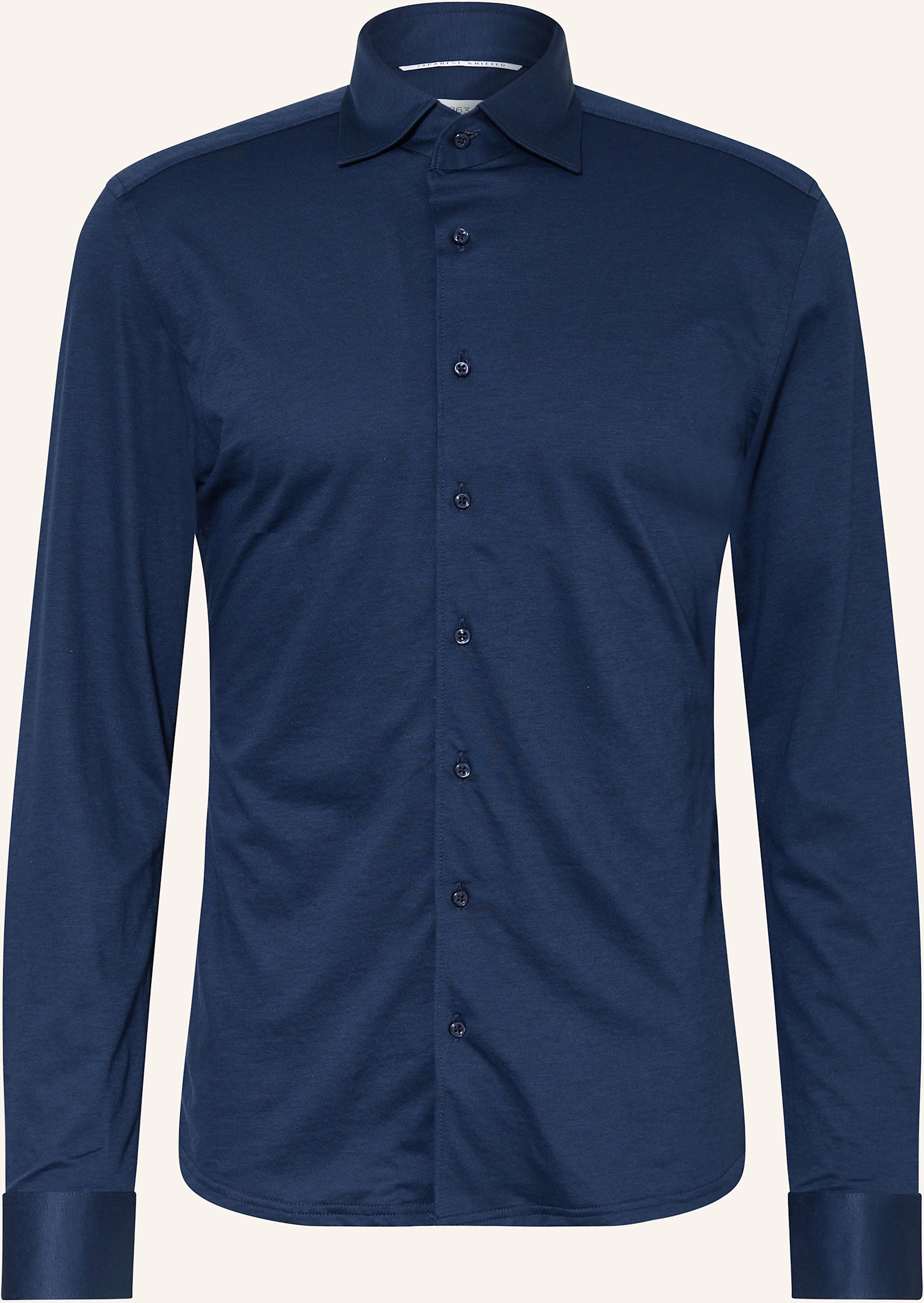 1863 By Eterna Hemd Slim Fit blau