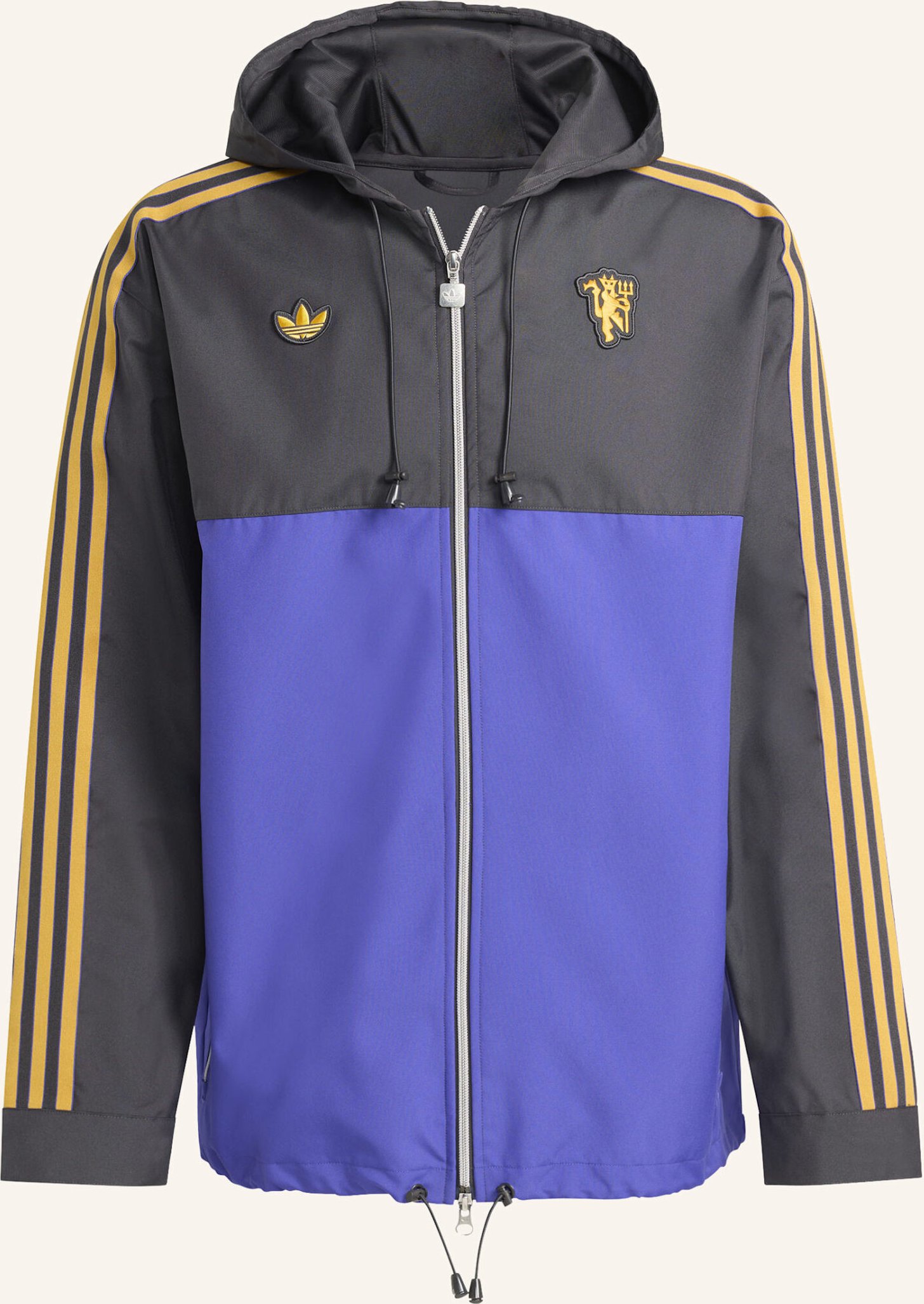 Adidas Originals Manchester United Terrace Icons Parka schwarz