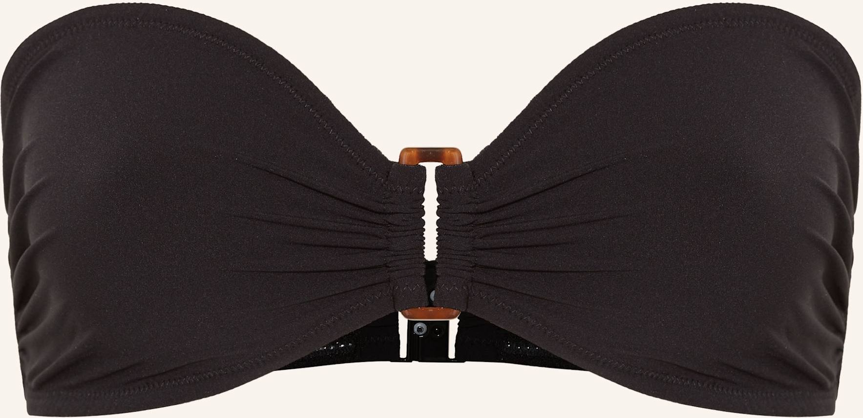 Vilebrequin Bandeau-Bikini-Top Luce schwarz