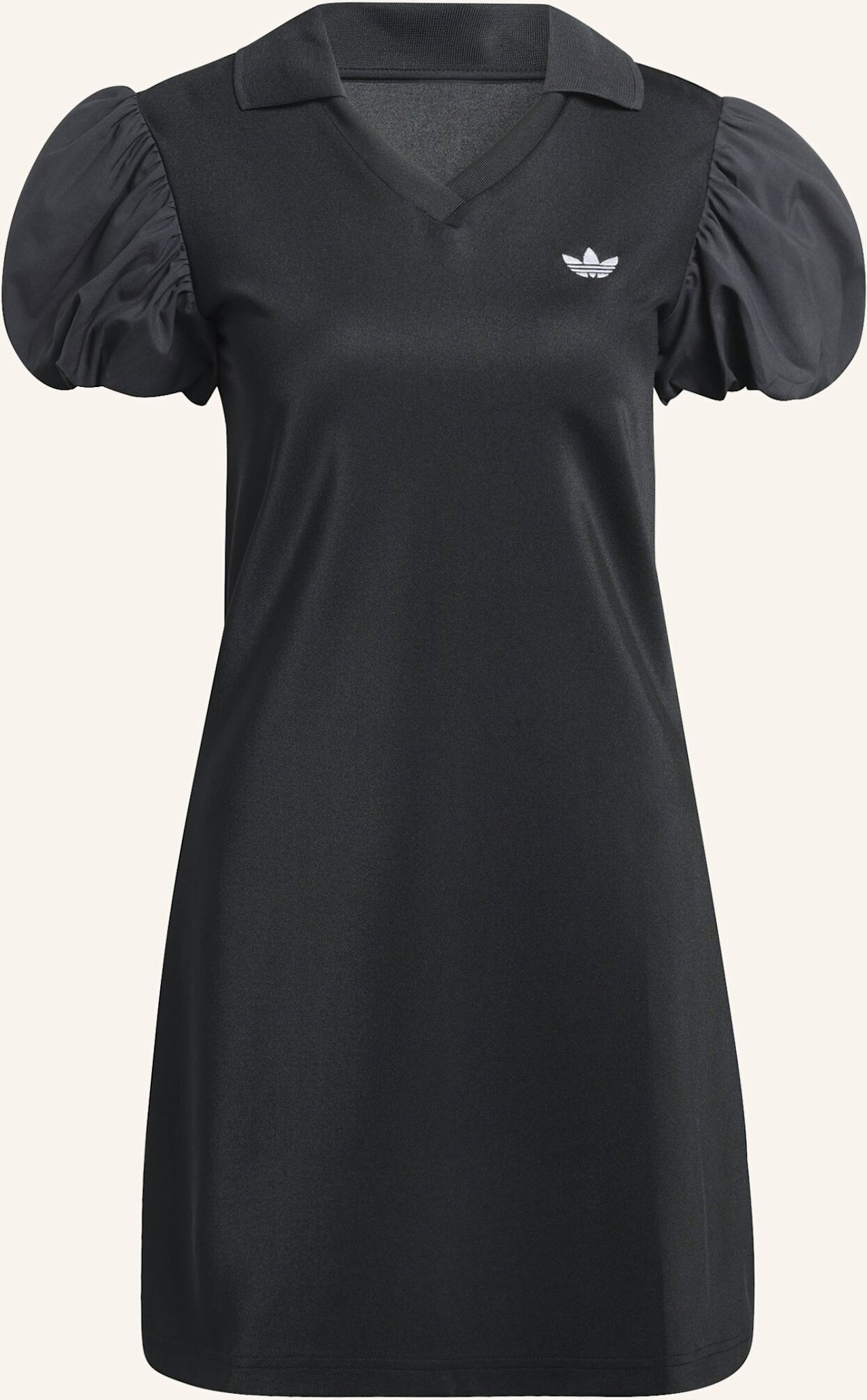 Adidas Originals Kleid Mit Ballonärmeln schwarz