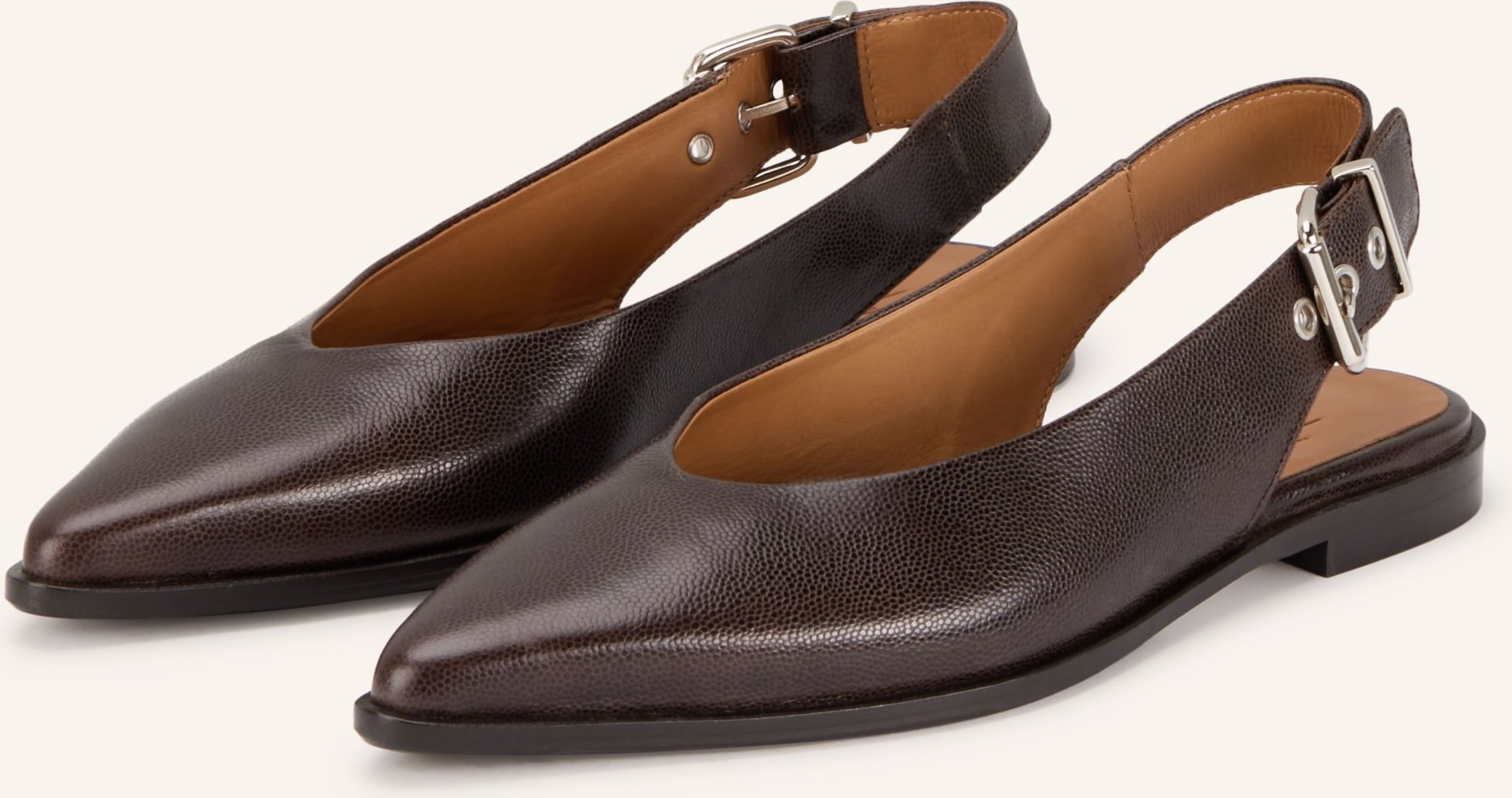 Billi Bi Sling-Ballerinas braun