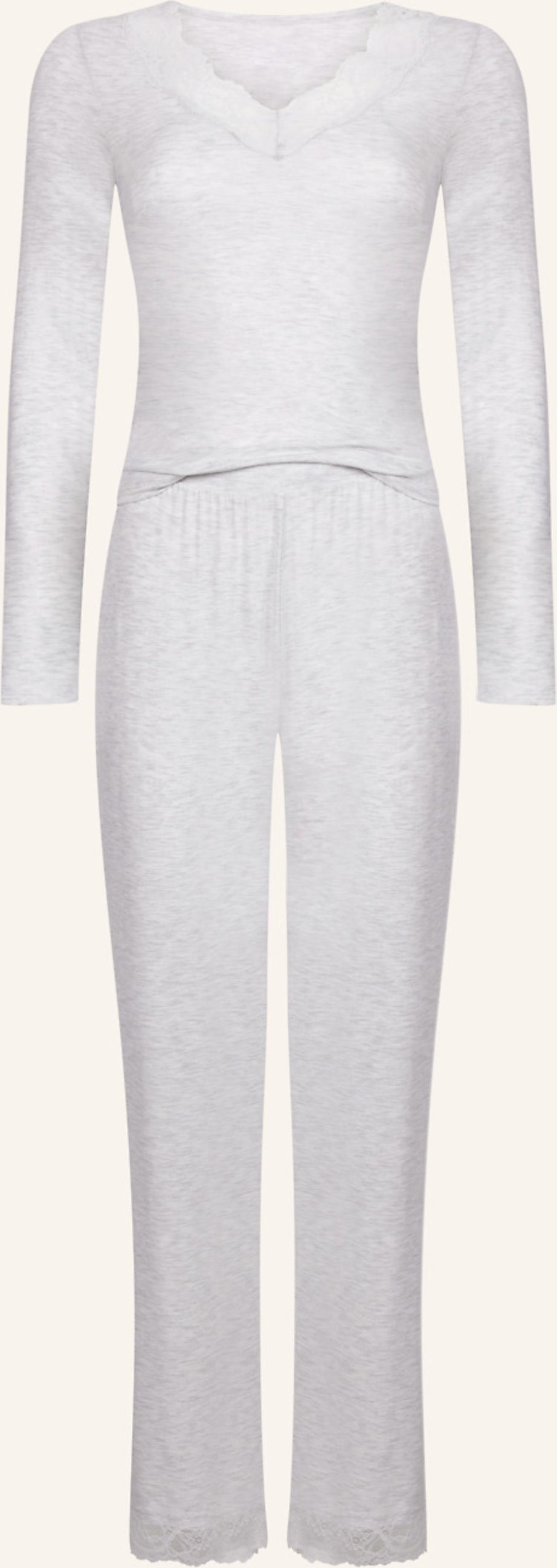 Hunkemöller Schlafanzug Nana grau