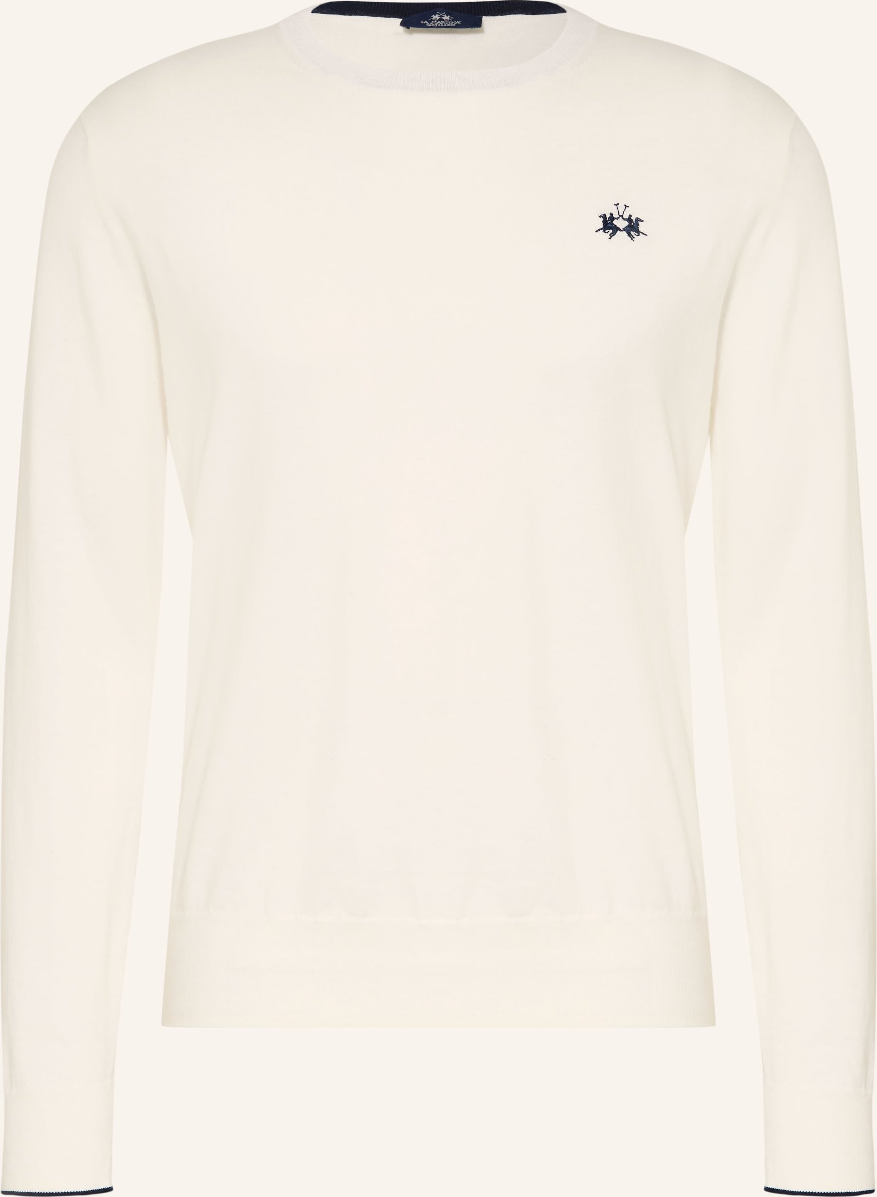 La Martina Pullover weiss