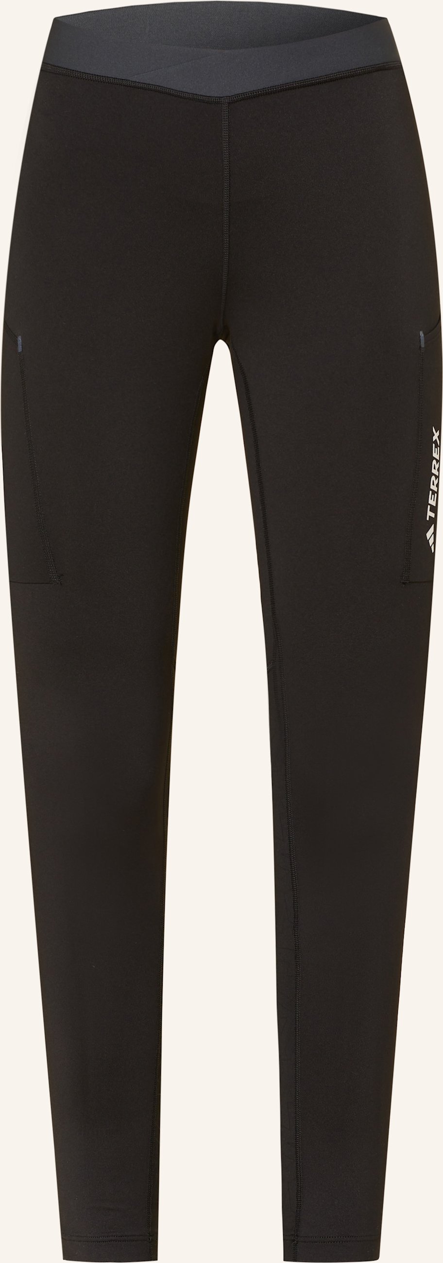 Adidas Terrex Tights Xperior Brushed schwarz