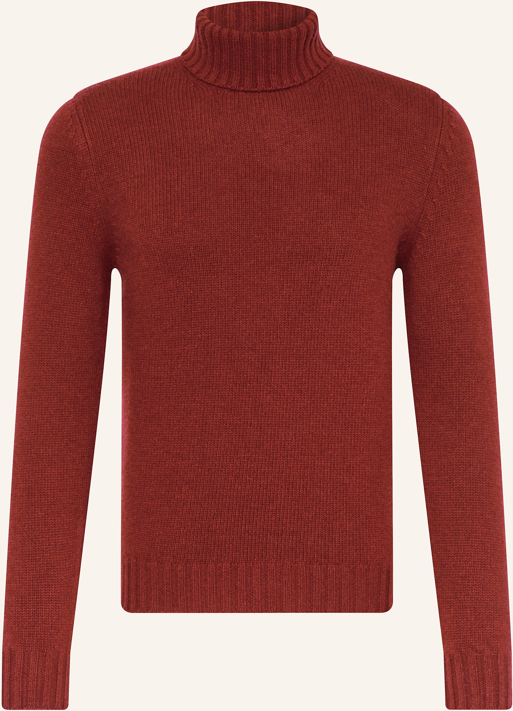 Fedeli Rollkragenpullover Mit Cashmere braun