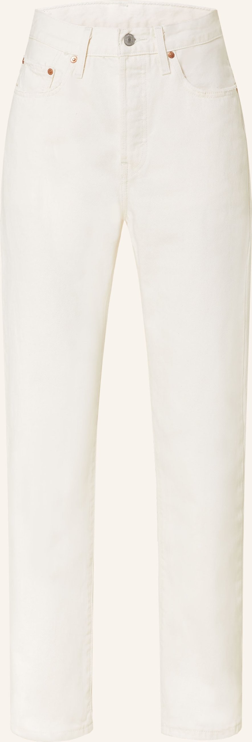 Levi's® Straight Jeans 501 Original Cropped weiss