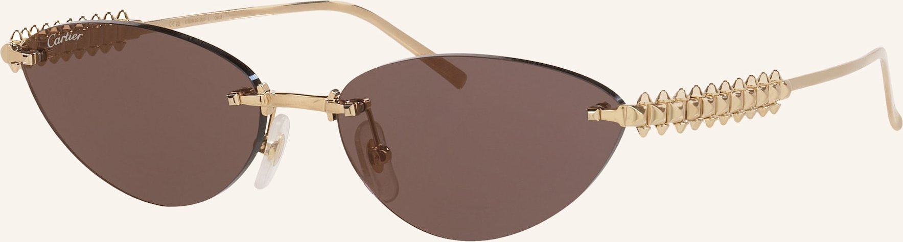 Cartier Sonnenbrille ct0543s gold