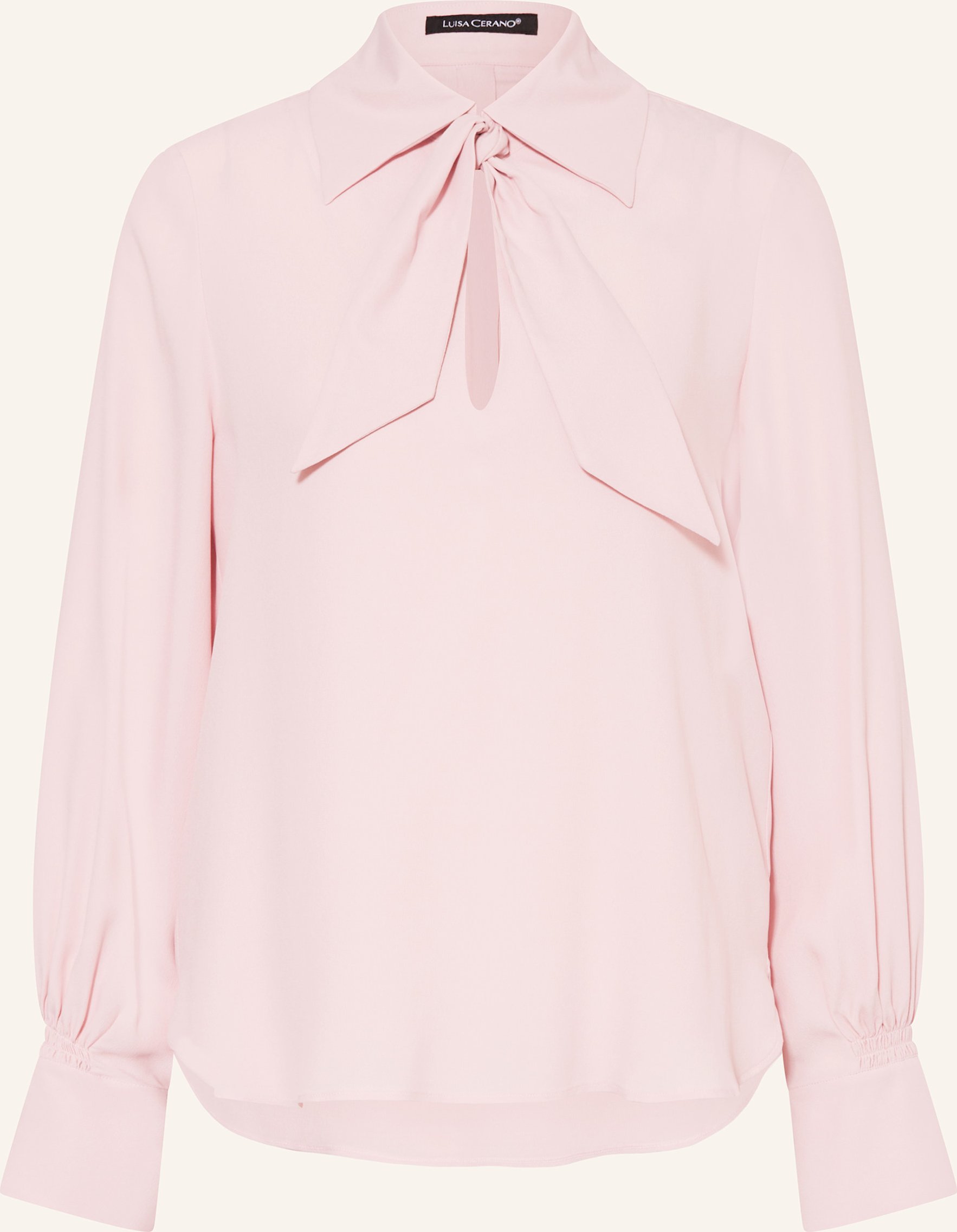 Luisa Cerano Blusenshirt Mit Seide rosa