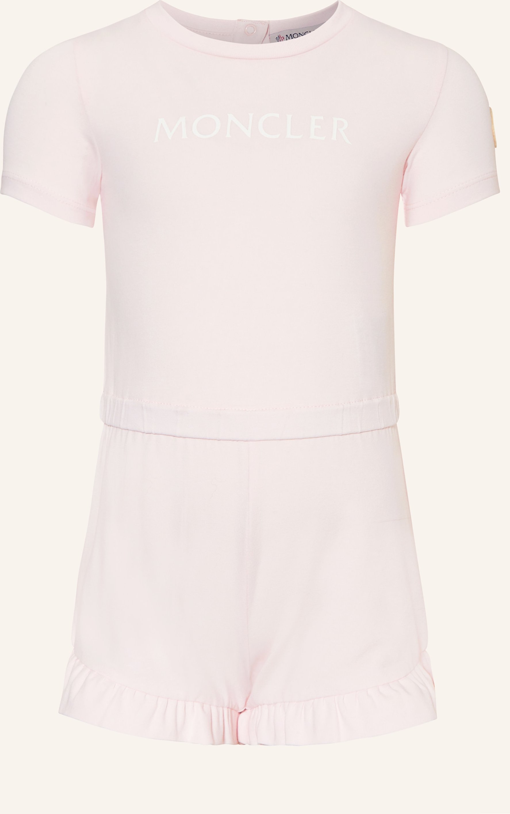 Moncler Enfant Strampler rot