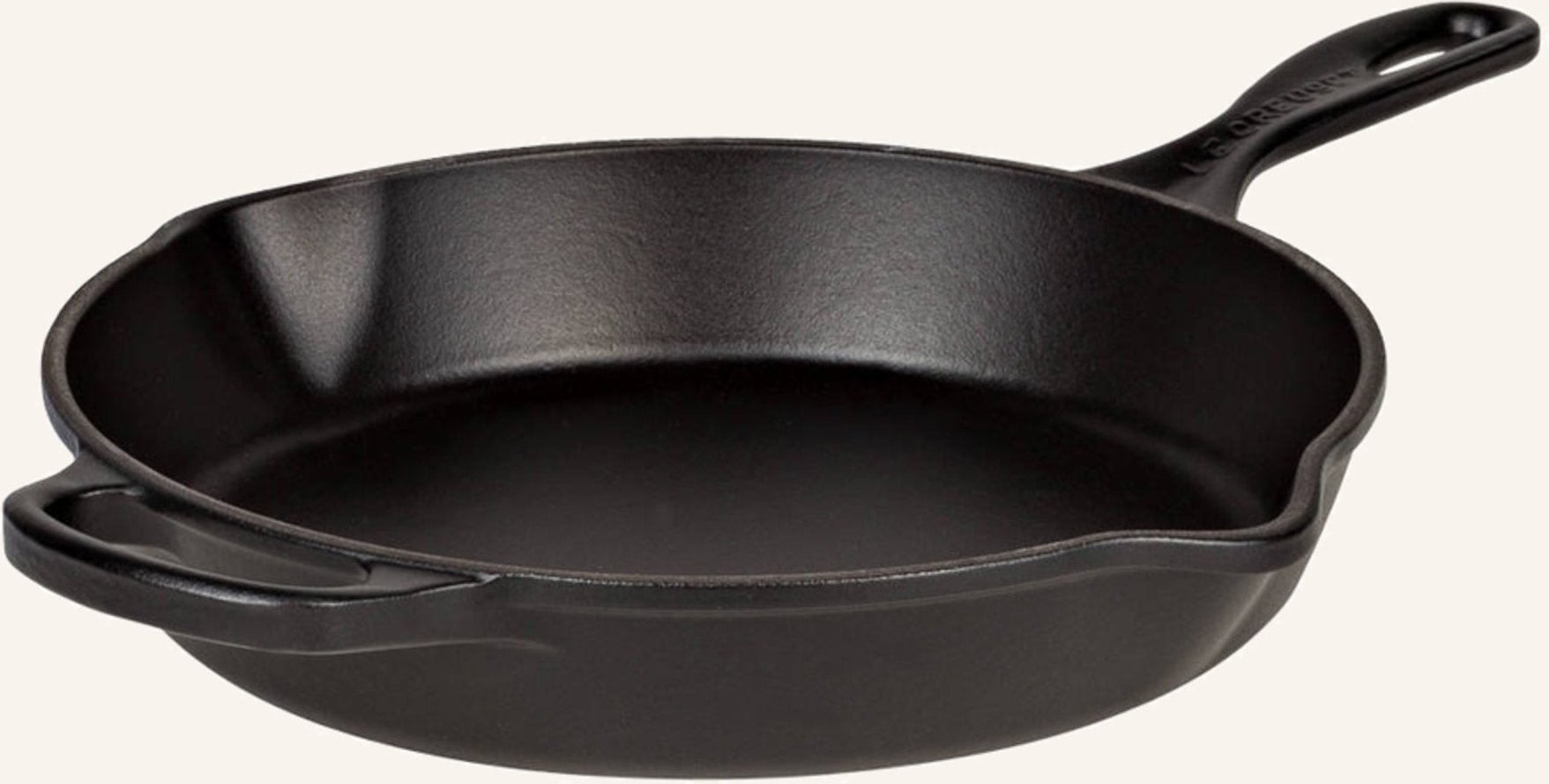 Le Creuset Brat- Und Servierpfanne schwarz
