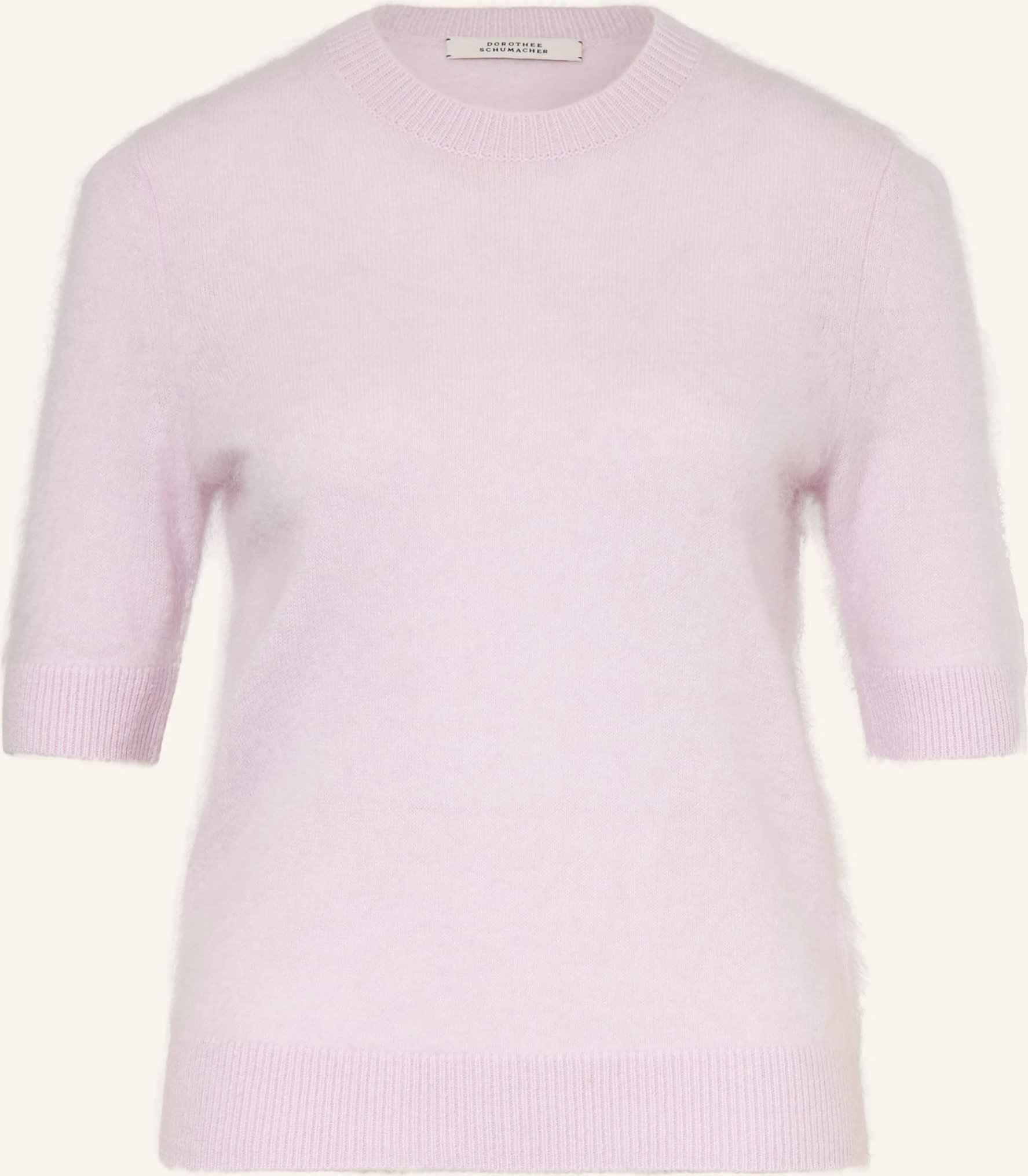 Dorothee Schumacher Strickshirt Fluffy Statements Mit Cashmere rosa
