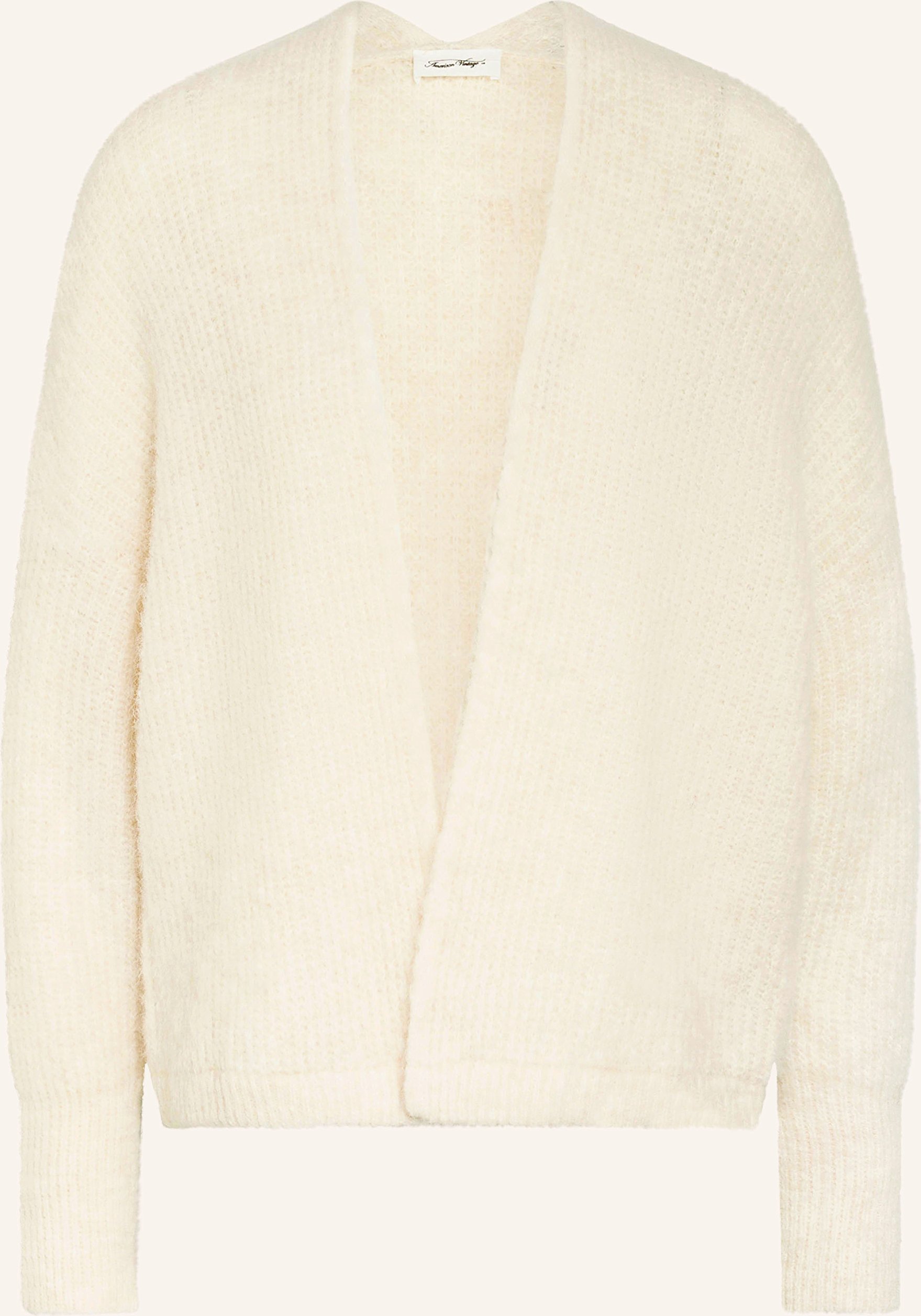 American Vintage Strickhülle East Mit Alpaka weiss