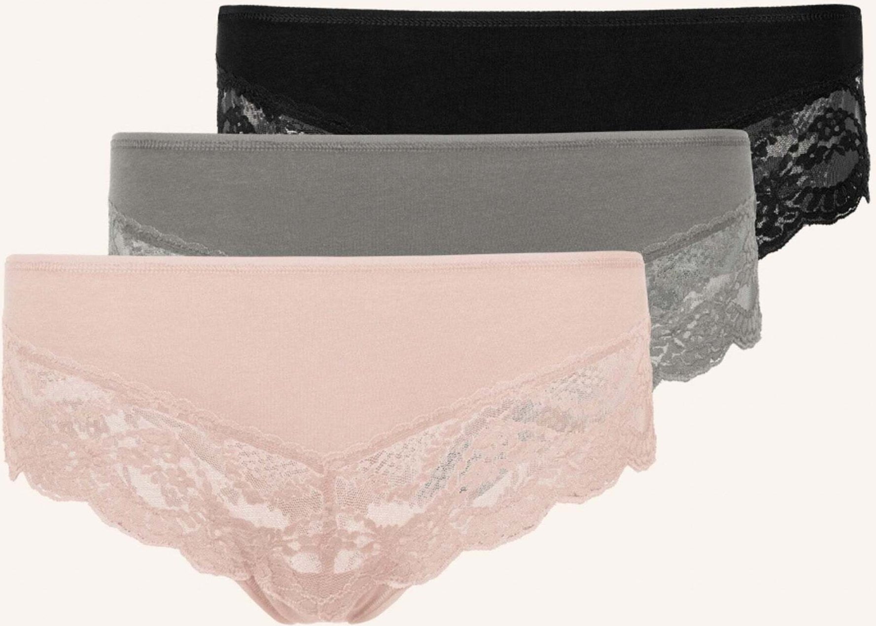 Snocks 3er-Pack Panties gruen
