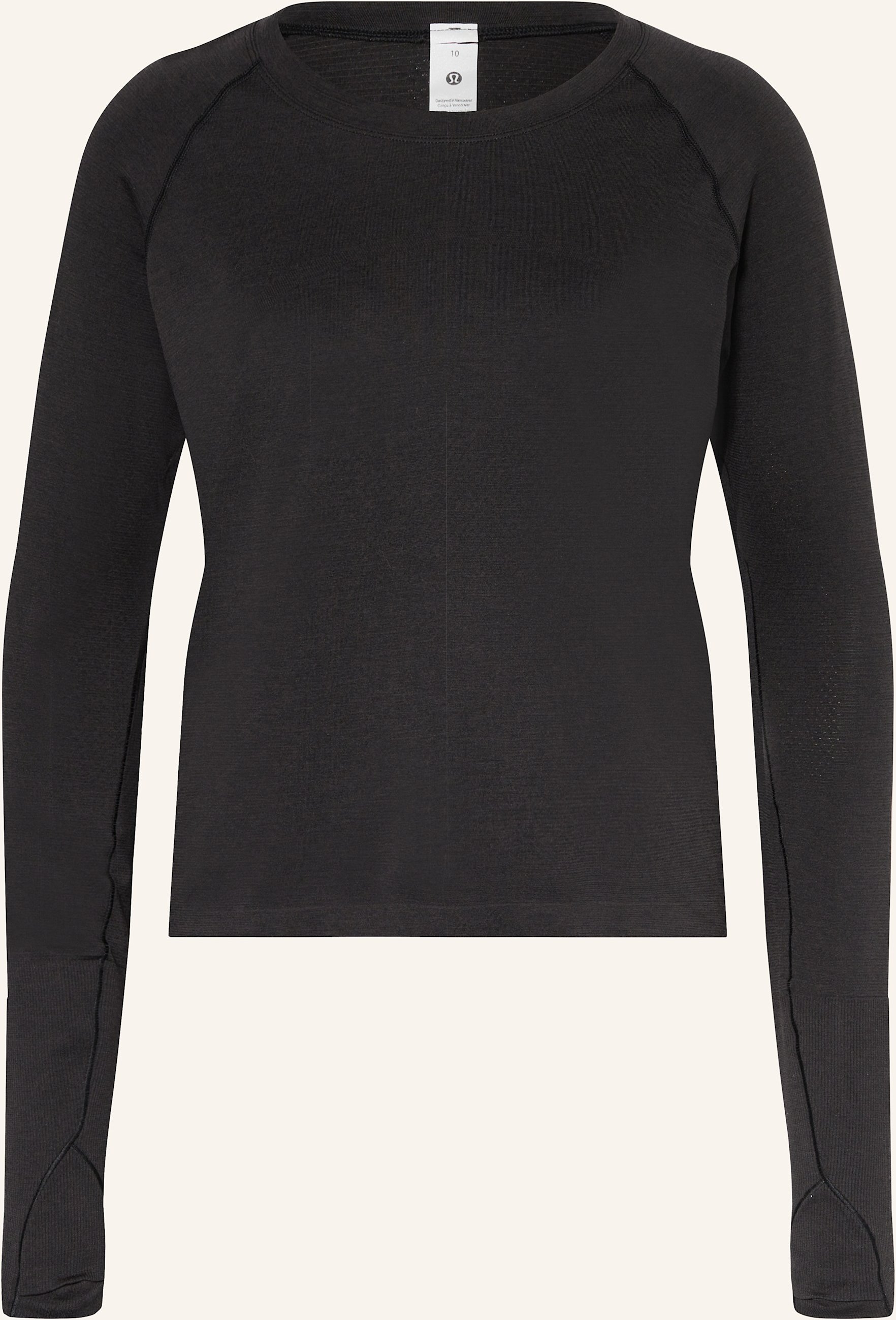 Lululemon Laufshirt Swiftly Tech Ls 2.0 schwarz