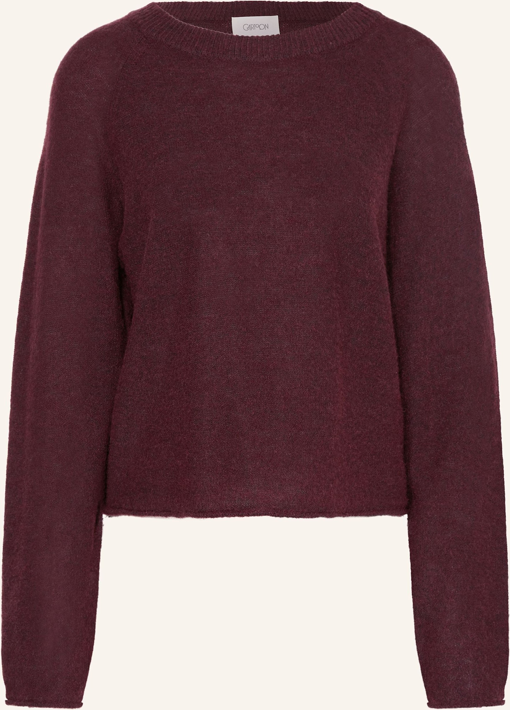 Thumbnail - Cartoon Pullover rot