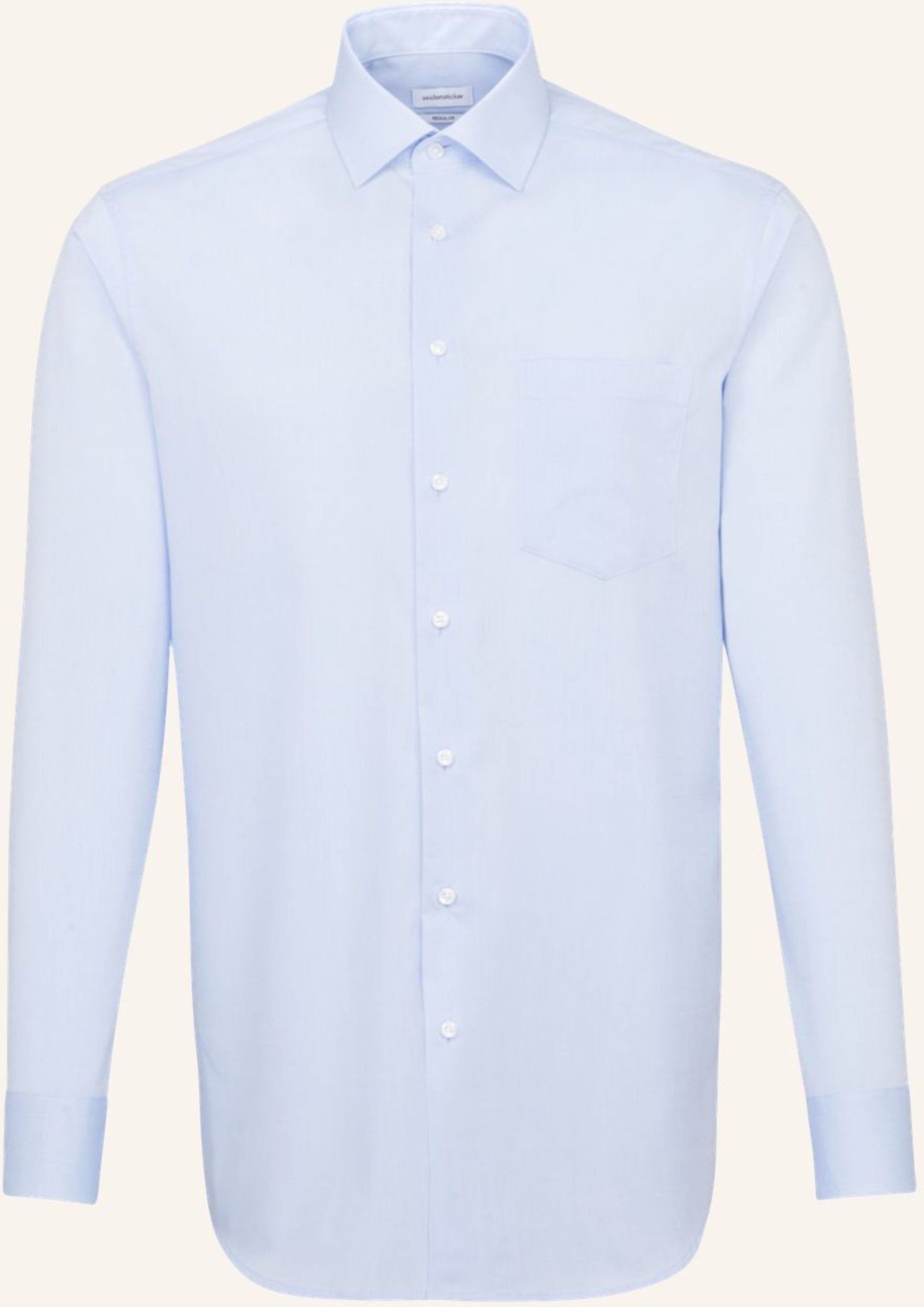 Thumbnail - Seidensticker Business Hemd Regular Fit blau