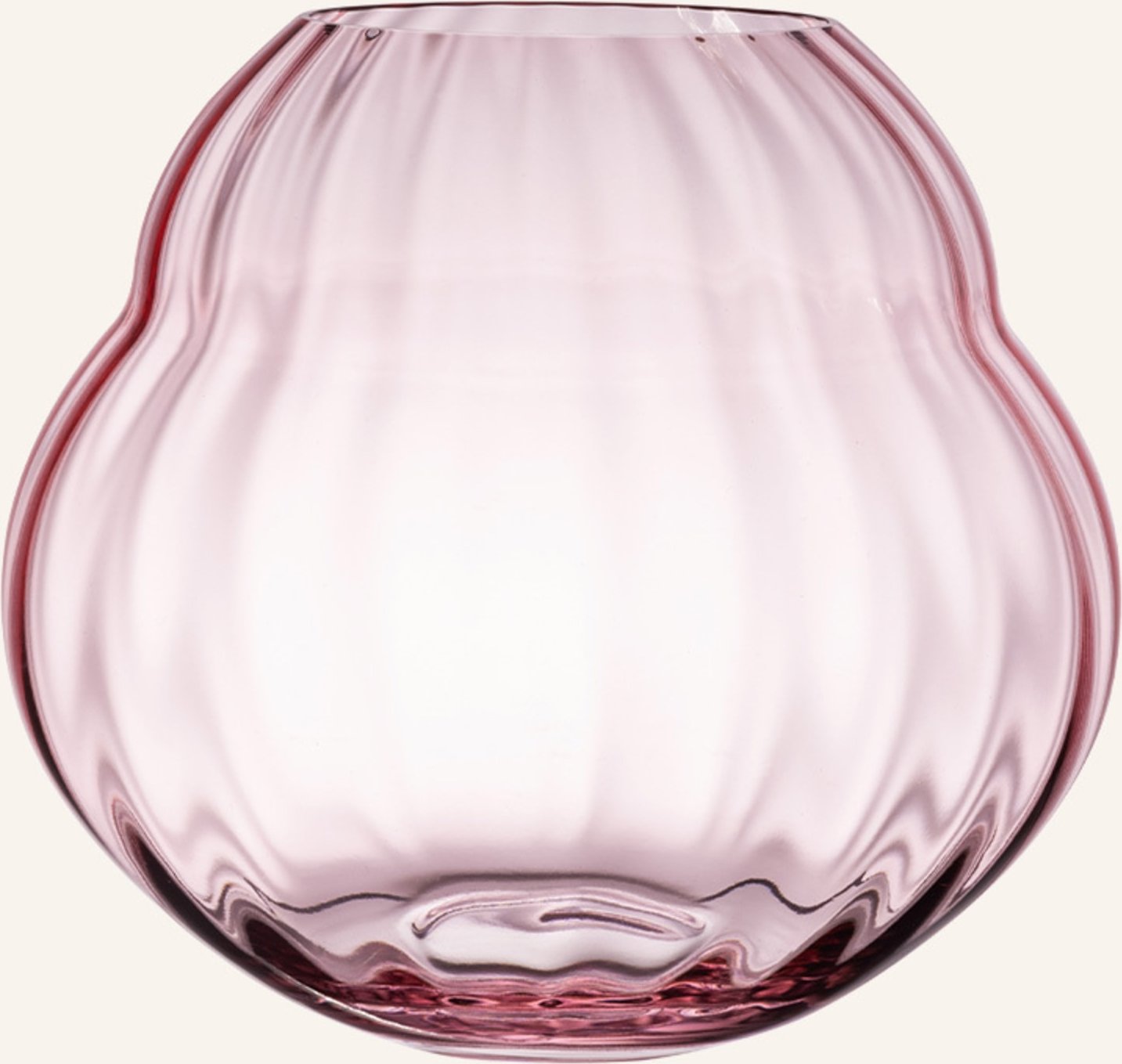 Villeroy & Boch Vase/Windlicht, Rose Rose Garden Home rosa