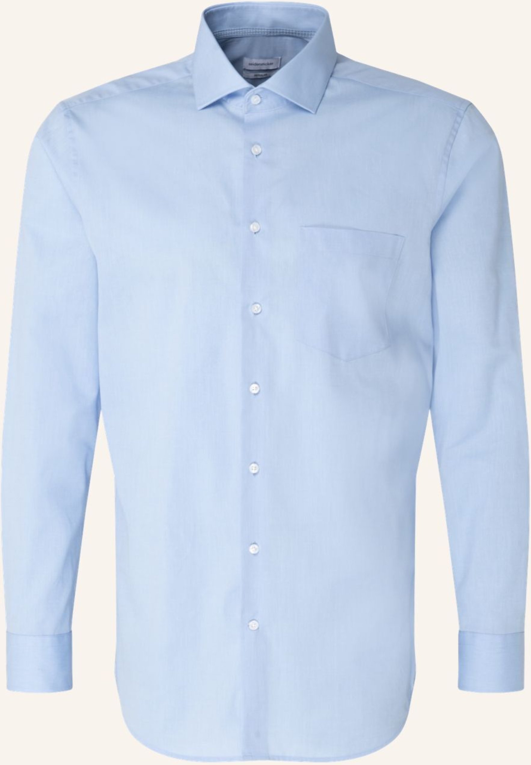 Thumbnail - Seidensticker Business Hemd Regular Fit blau