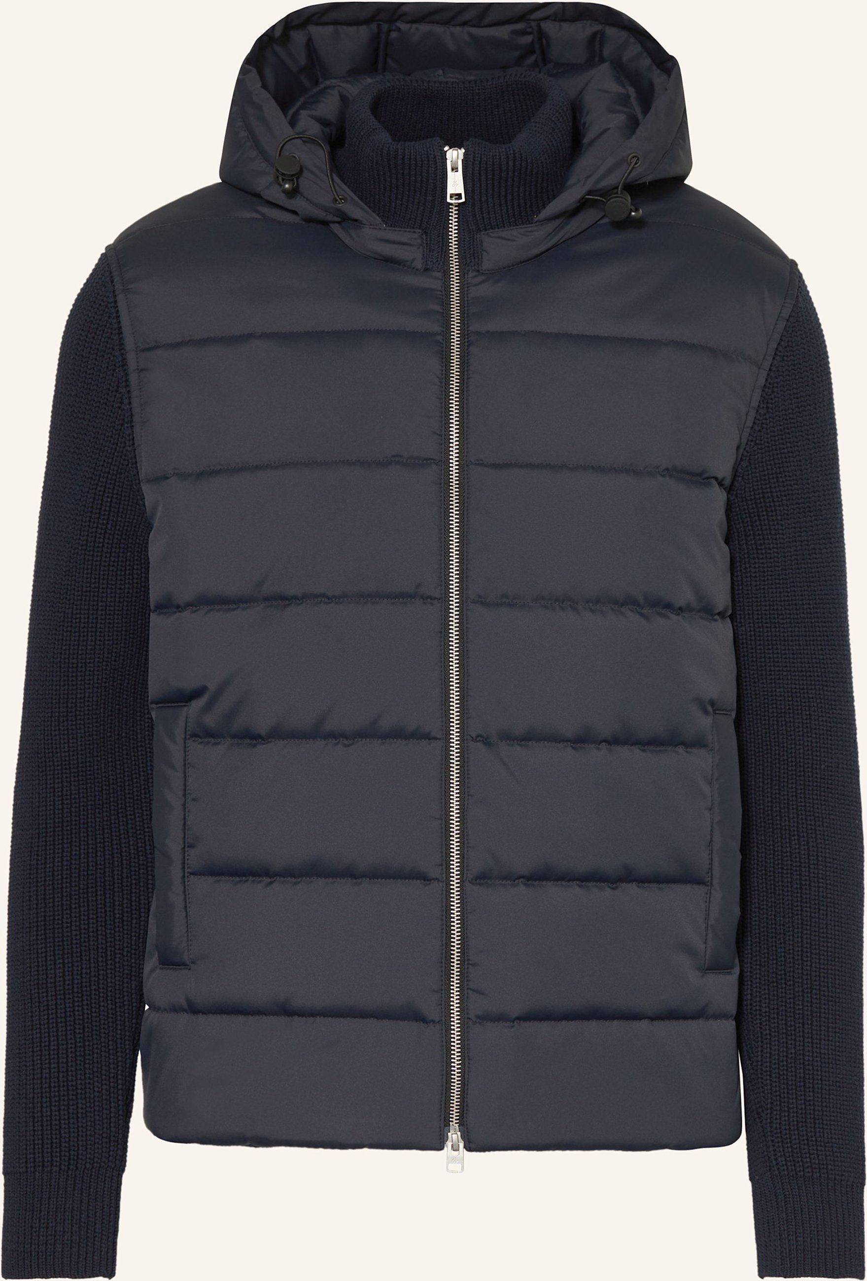 Marc O'polo Jacke Im Materialmix blau