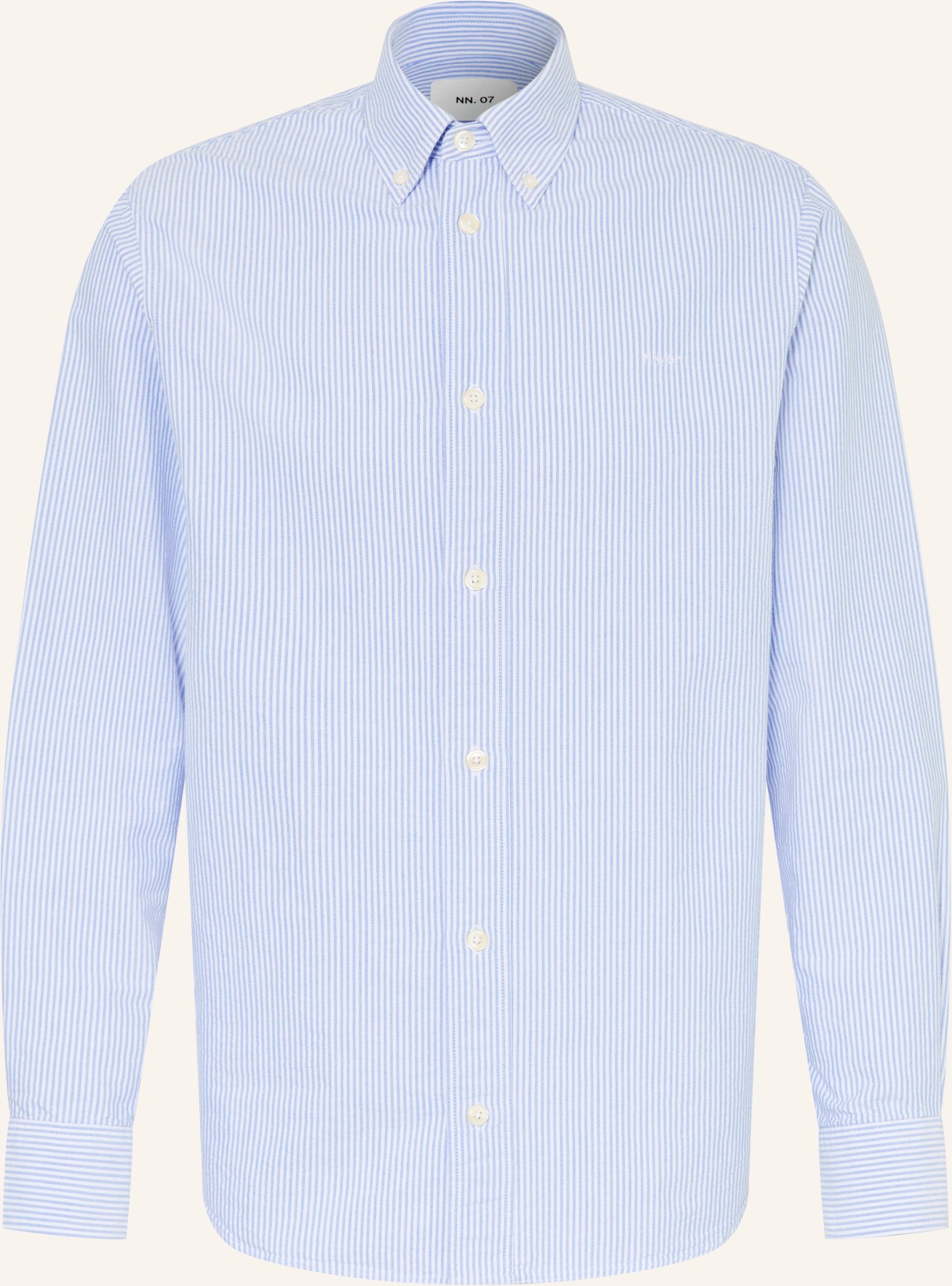 Thumbnail - Nn.07 Hemd Colby Regular Fit blau