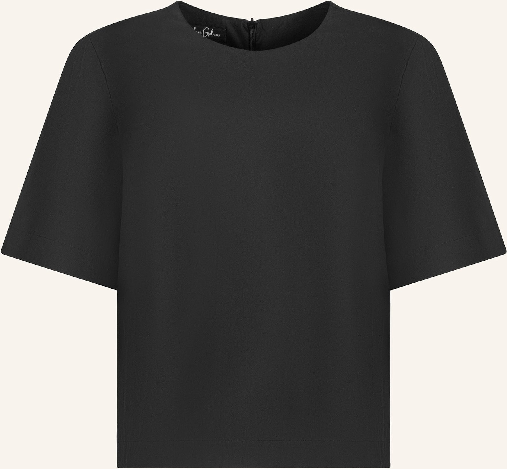 Helene Galwas Bluse Aus Baumwolle Iduna schwarz