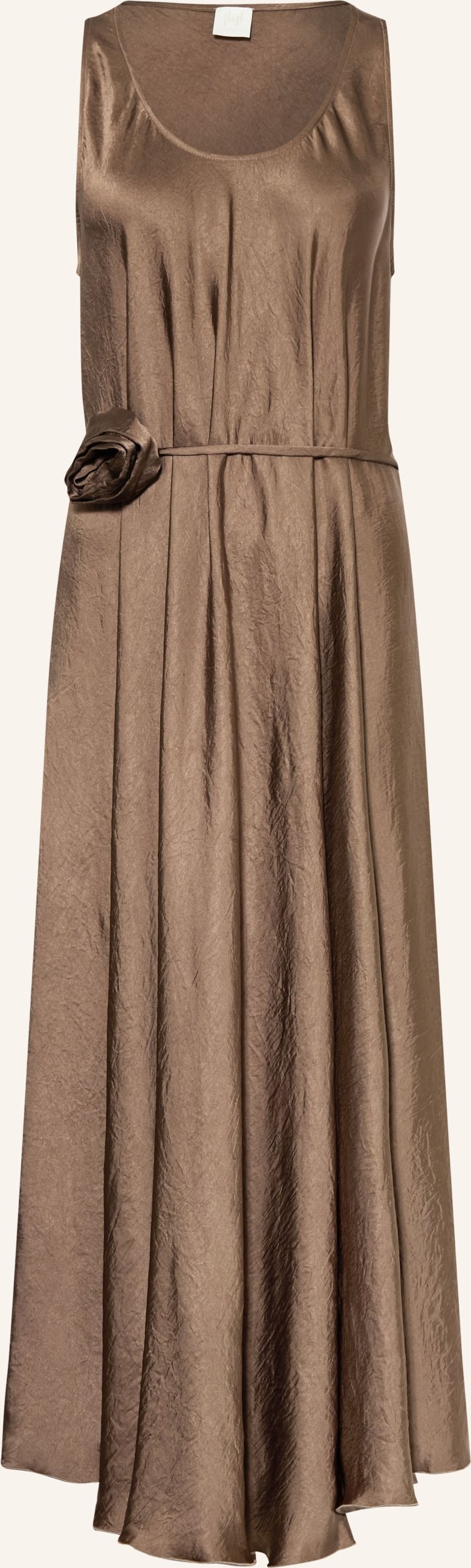 Marella Satinkleid braun