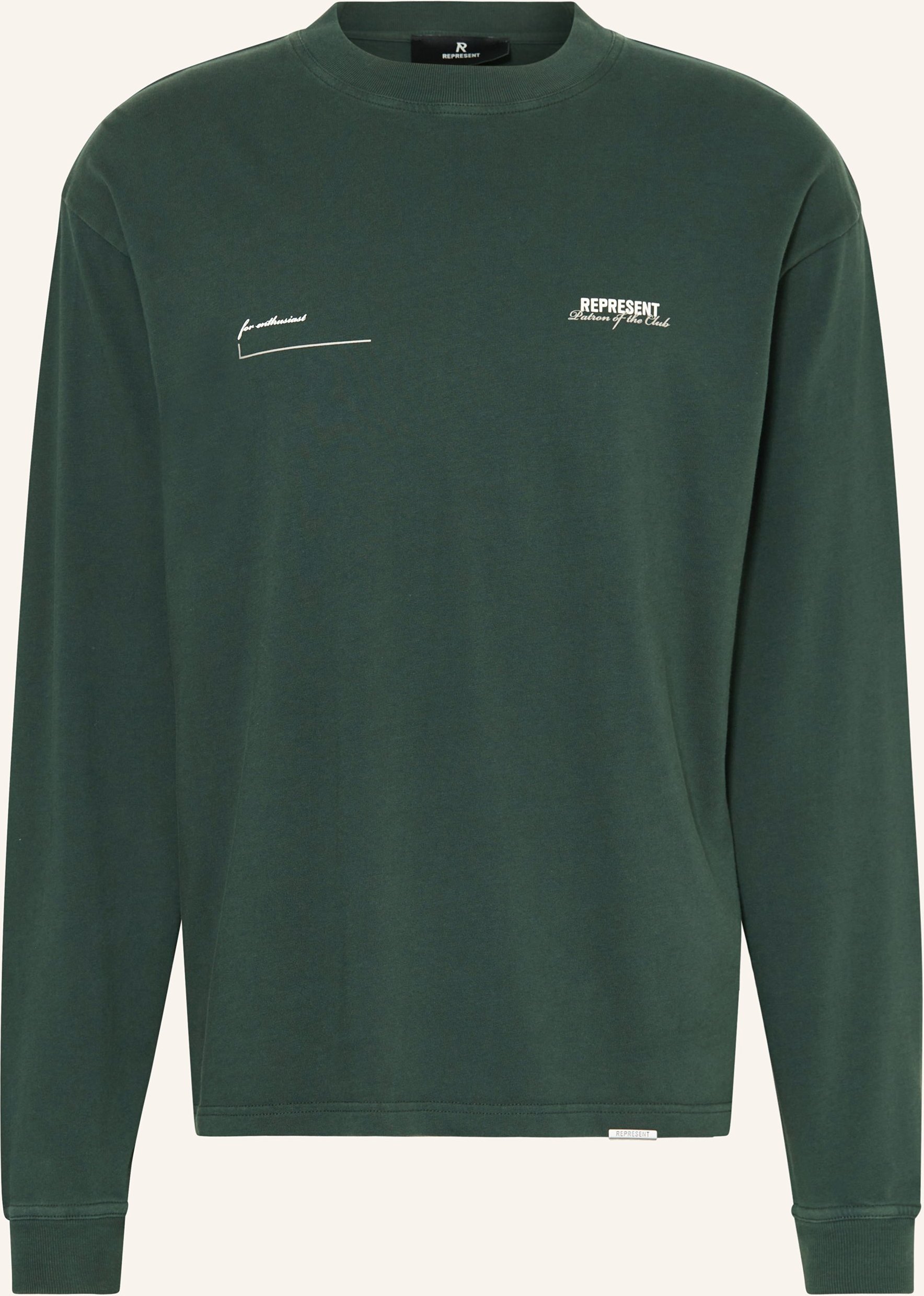 Represent Longsleeve Patron Of The Club gruen