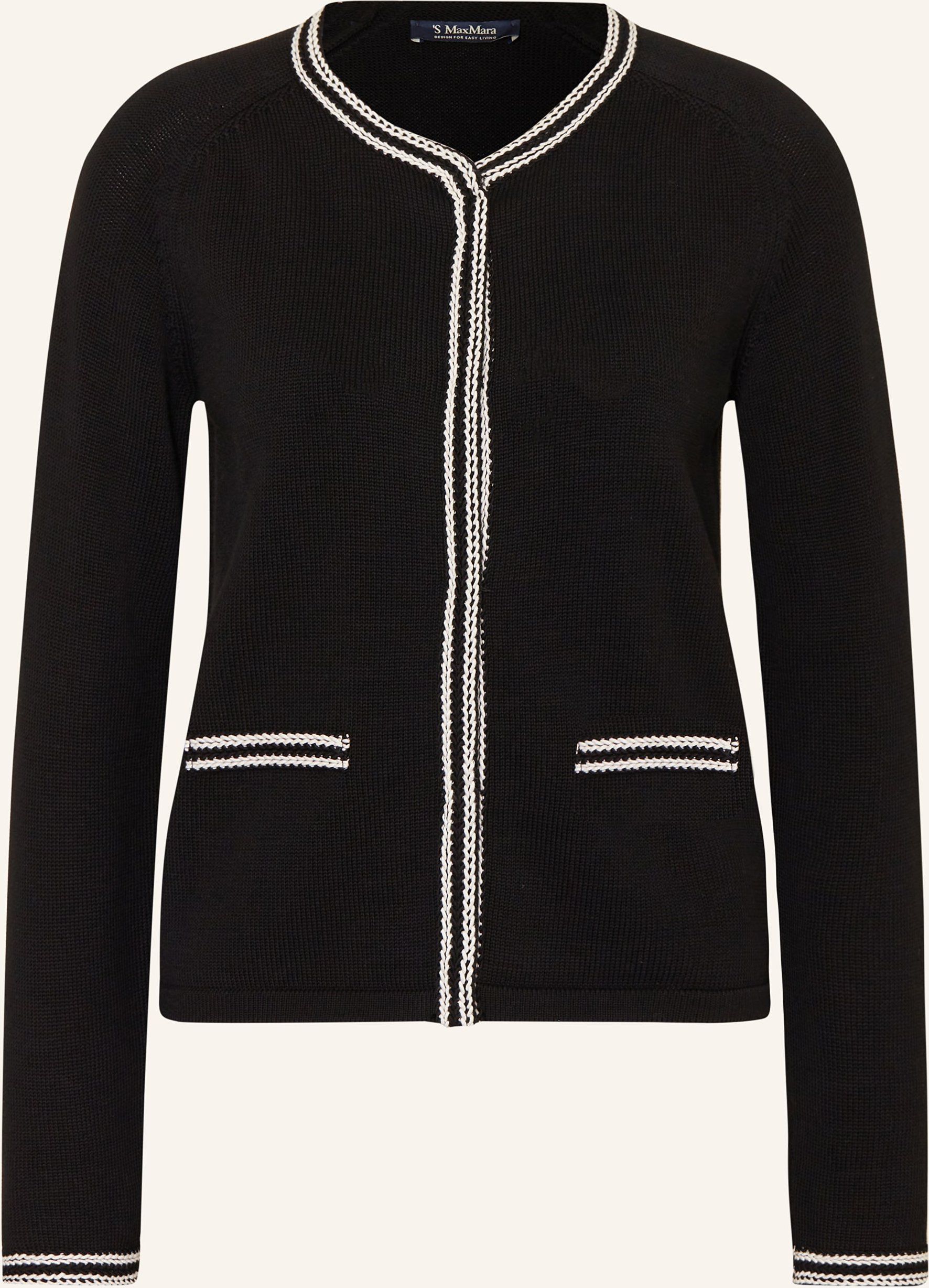 S Max Mara Strickjacke Zenobia schwarz