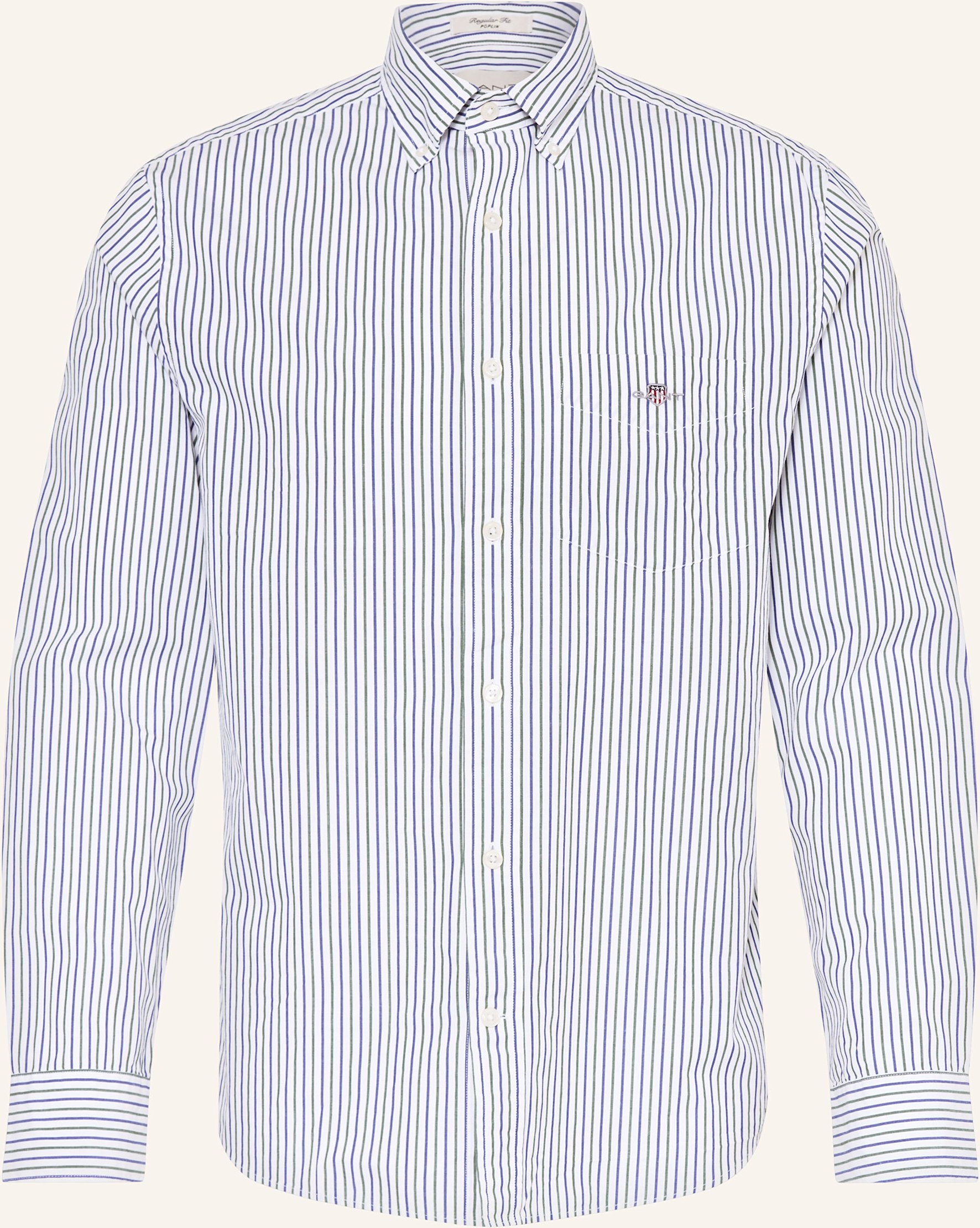 Gant Hemd Regular Fit gruen