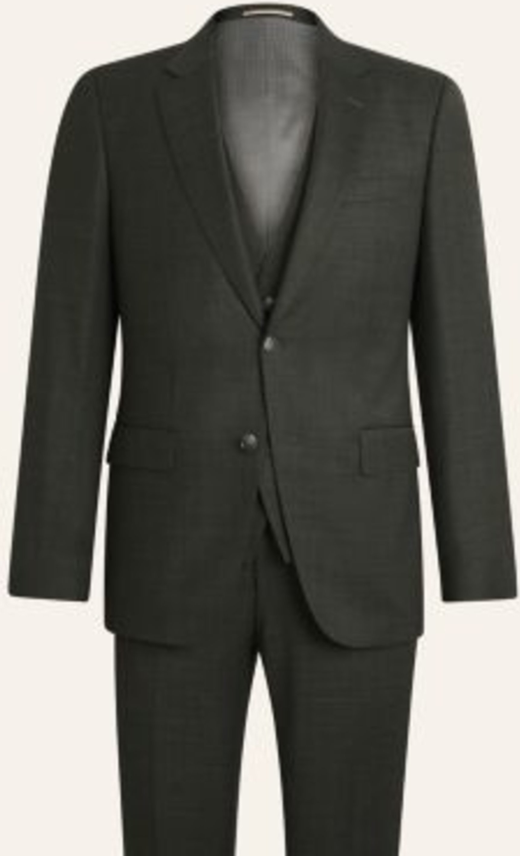 Boss Business Anzug H-Huge-3pcs-253 Slim Fit braun