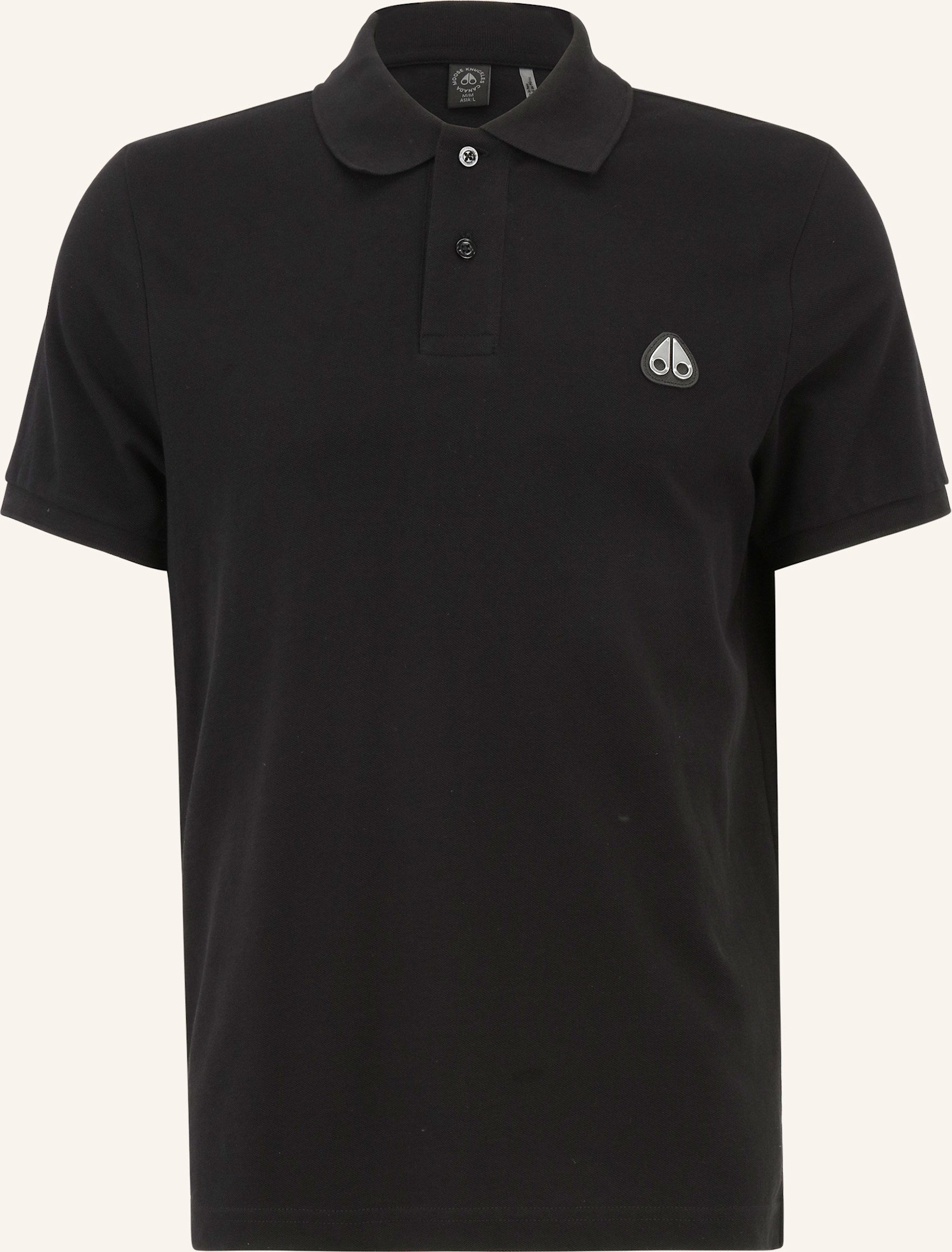 Moose Knuckles Poloshirt Everett schwarz