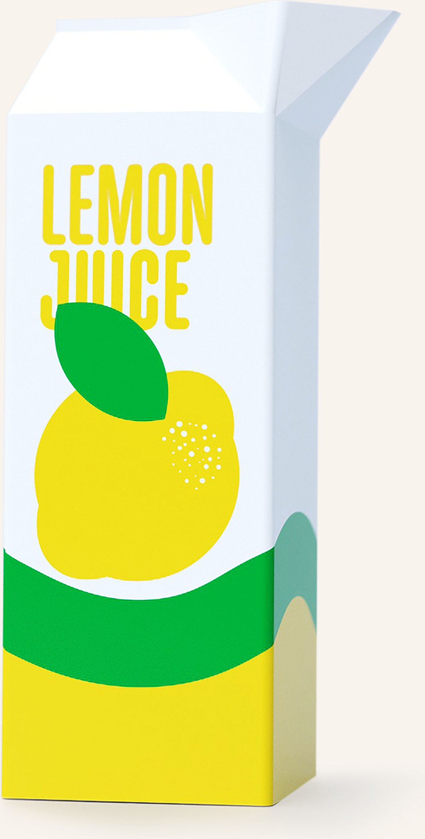 Fluid Market Vase Lemon weiss