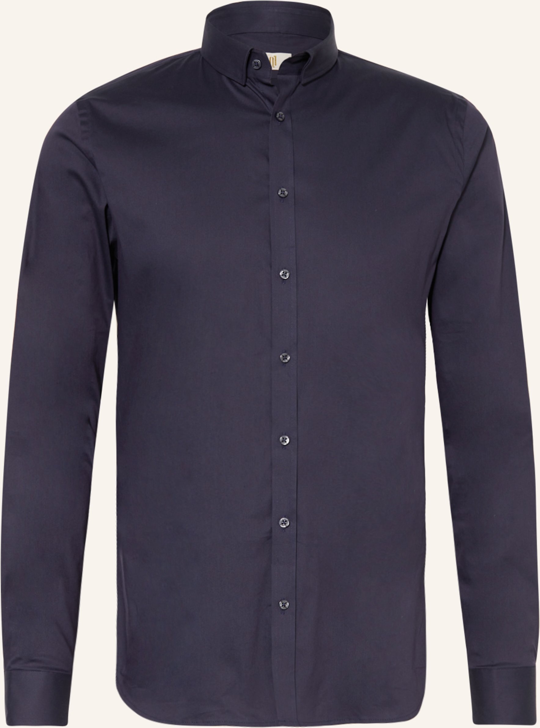 q1 Manufaktur Hemd Sandro Extra Slim Fit blau