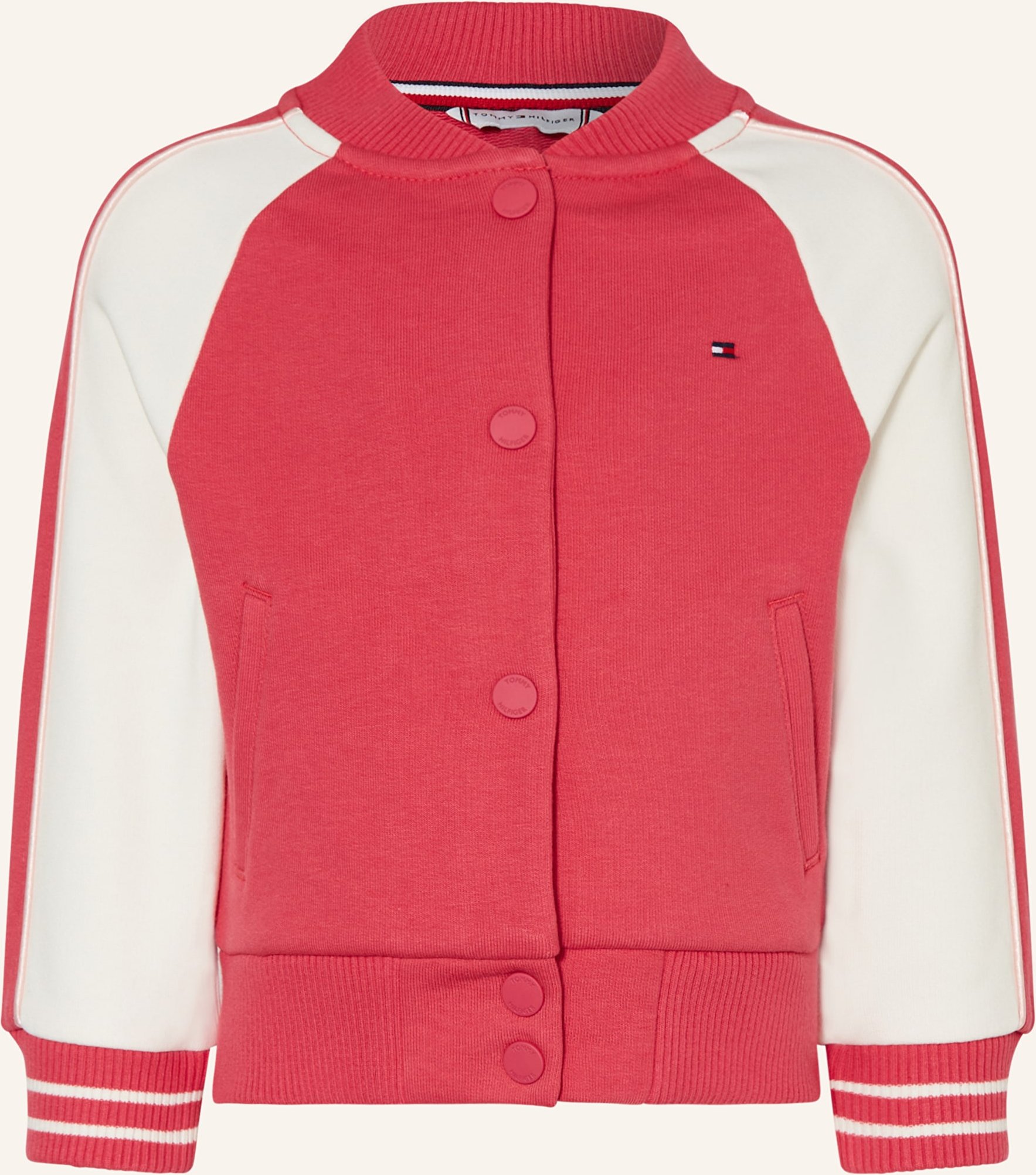 Tommy Hilfiger College-Jacke rot