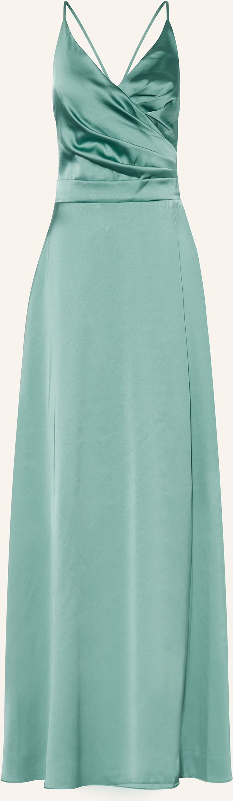Apart Abendkleid In Wickeloptik gruen