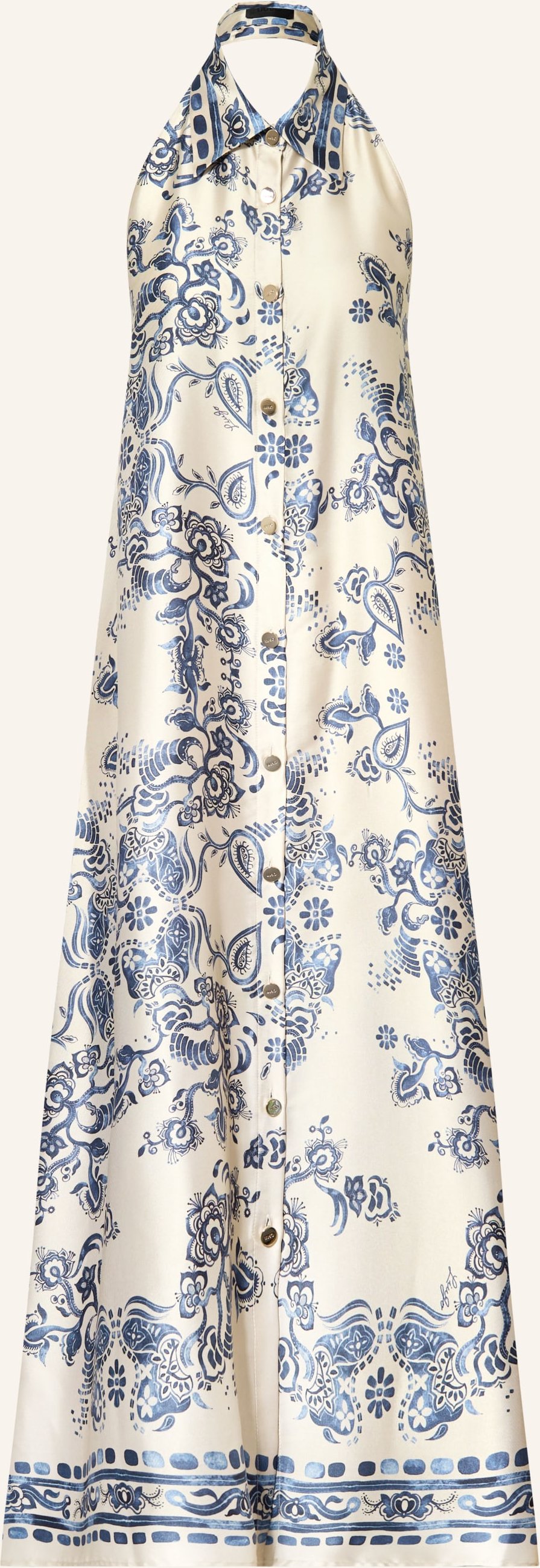 Liu Jo Satinkleid beige