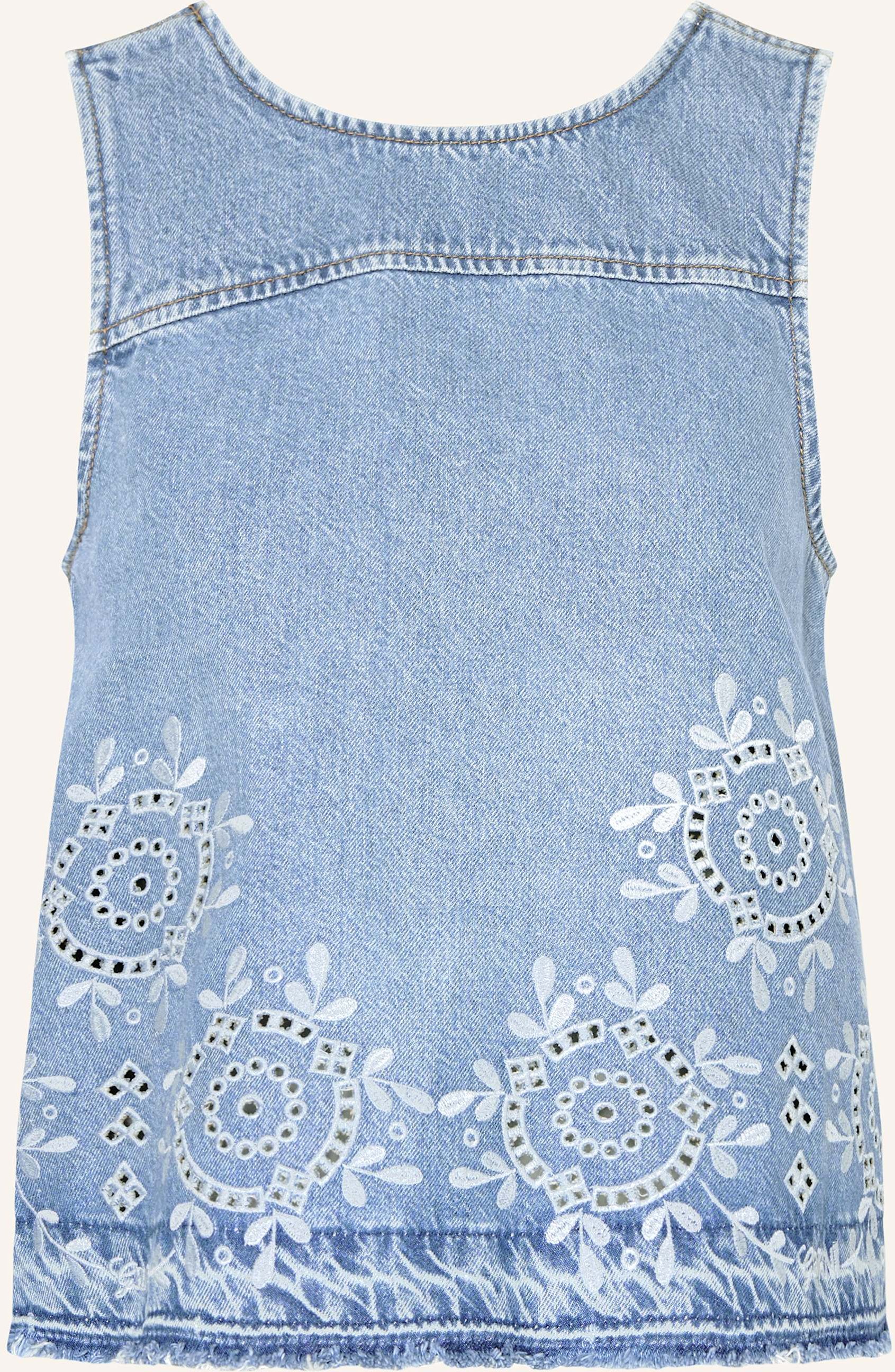 Ganni Jeanstop beige