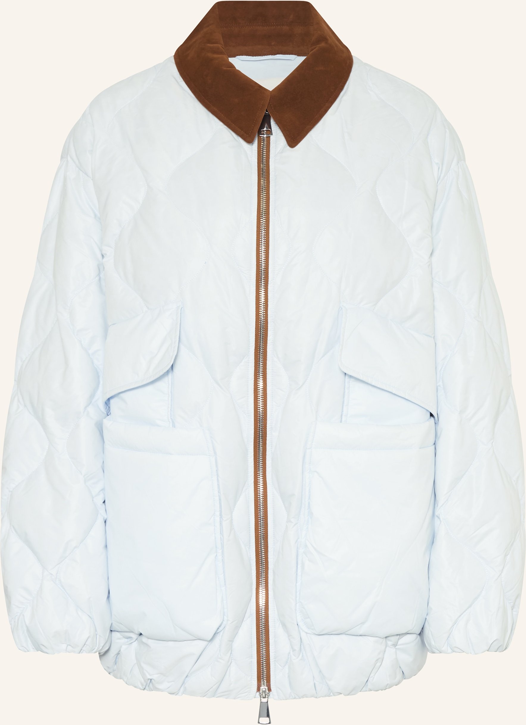 Dorothee Schumacher Steppjacke Cozy Coolness blau