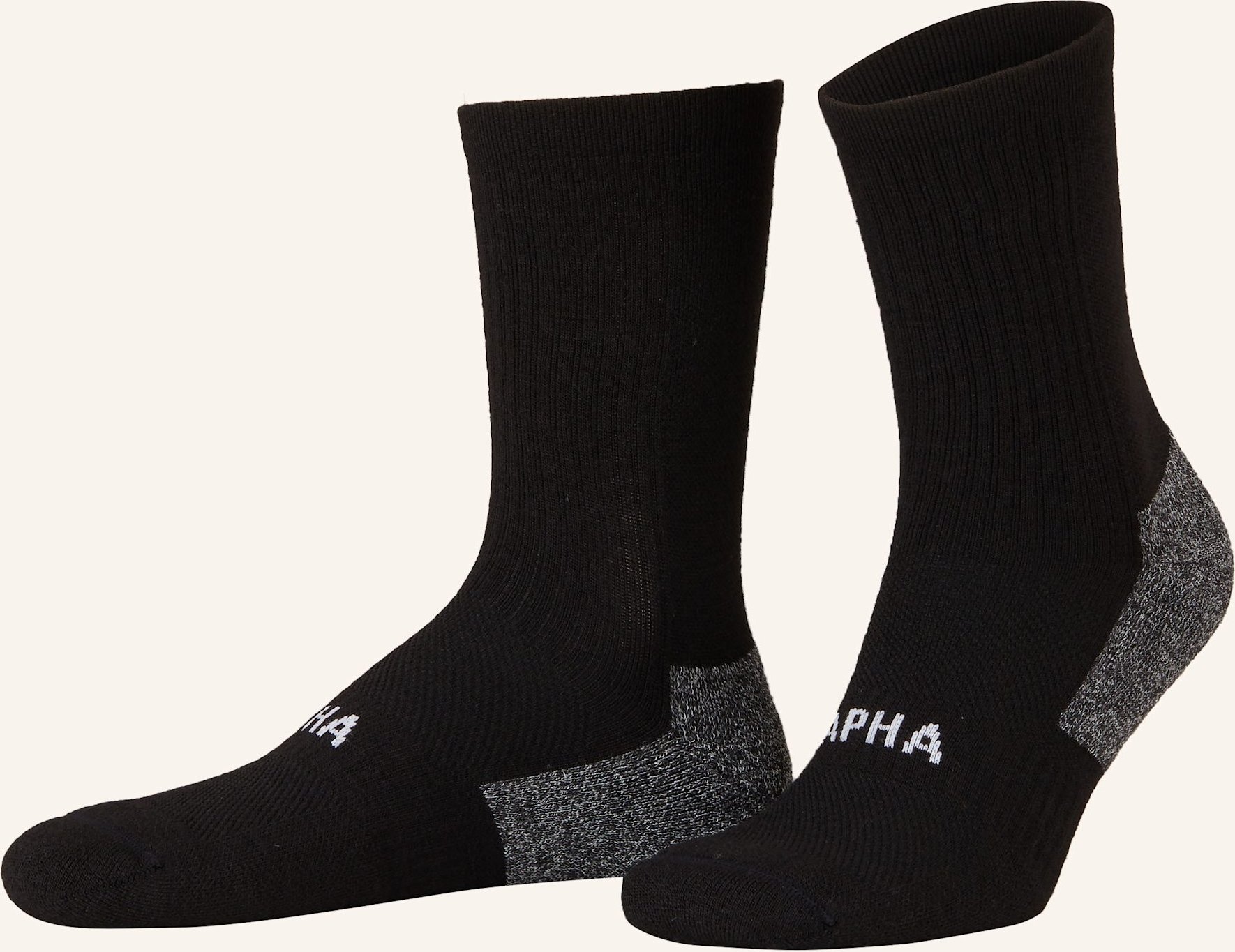 Rapha Radsocken Pro Team Winter Mit Merinowolle schwarz