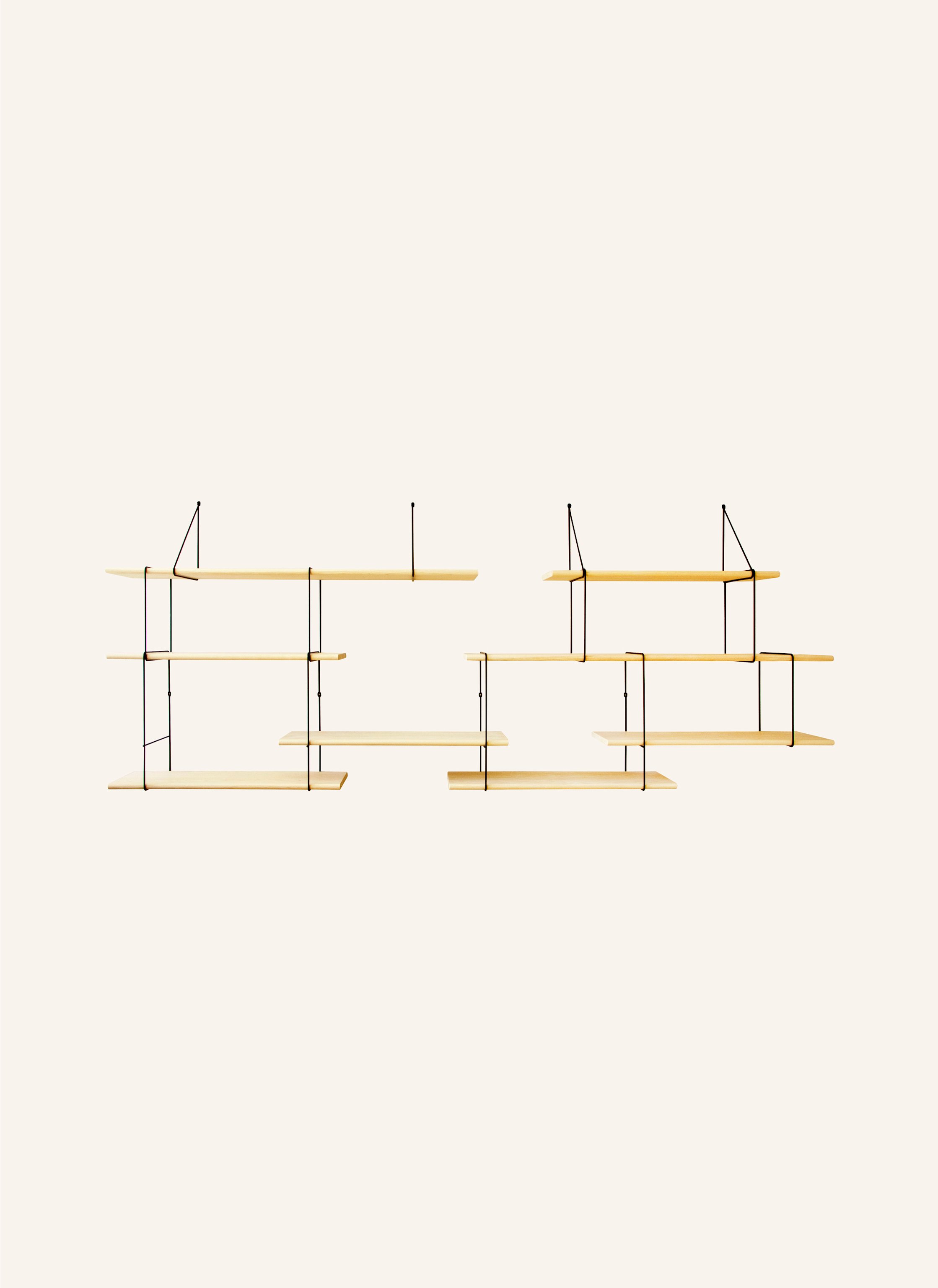 Studio Hausen Regal Link Duo gelb