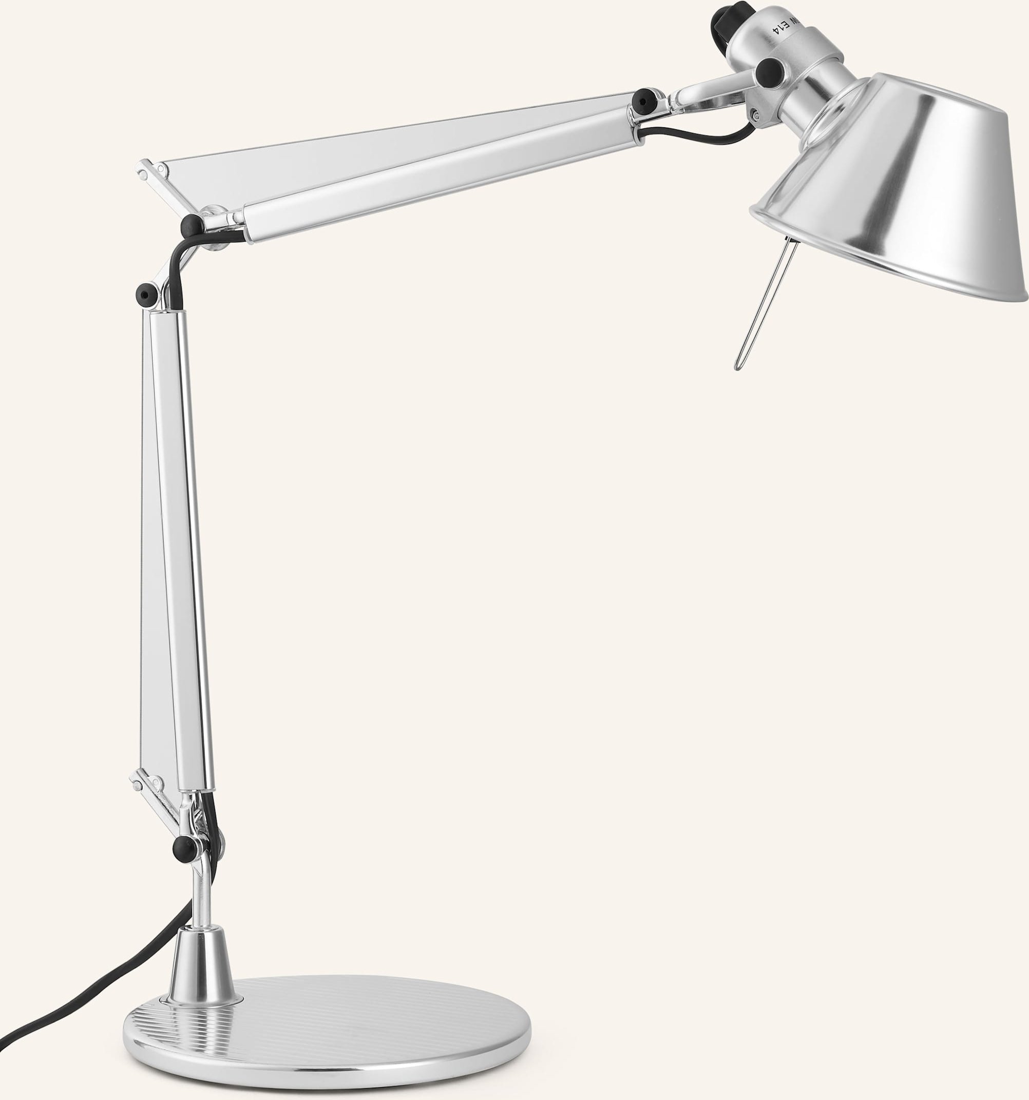 Artemide Tischleuchte Tolomeo Micro Table silber