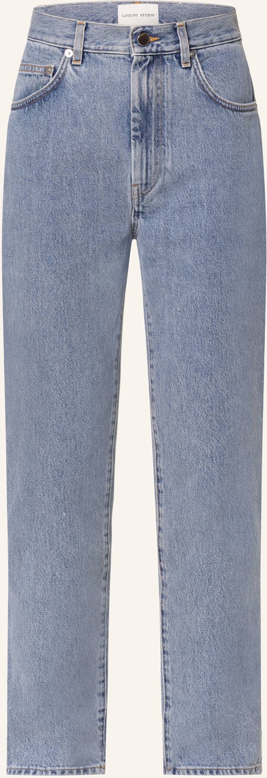 Loulou De Saison Mom Jeans Wular blau