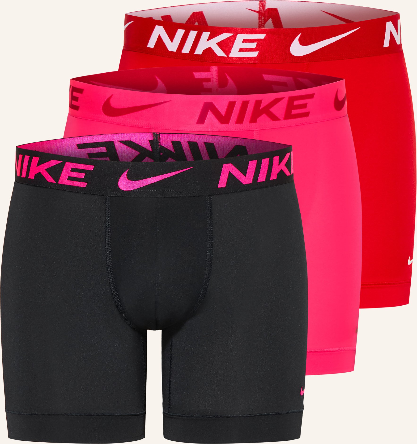 Nike 3er-Pack Boxershorts Dri-Fit Essential Micro pink