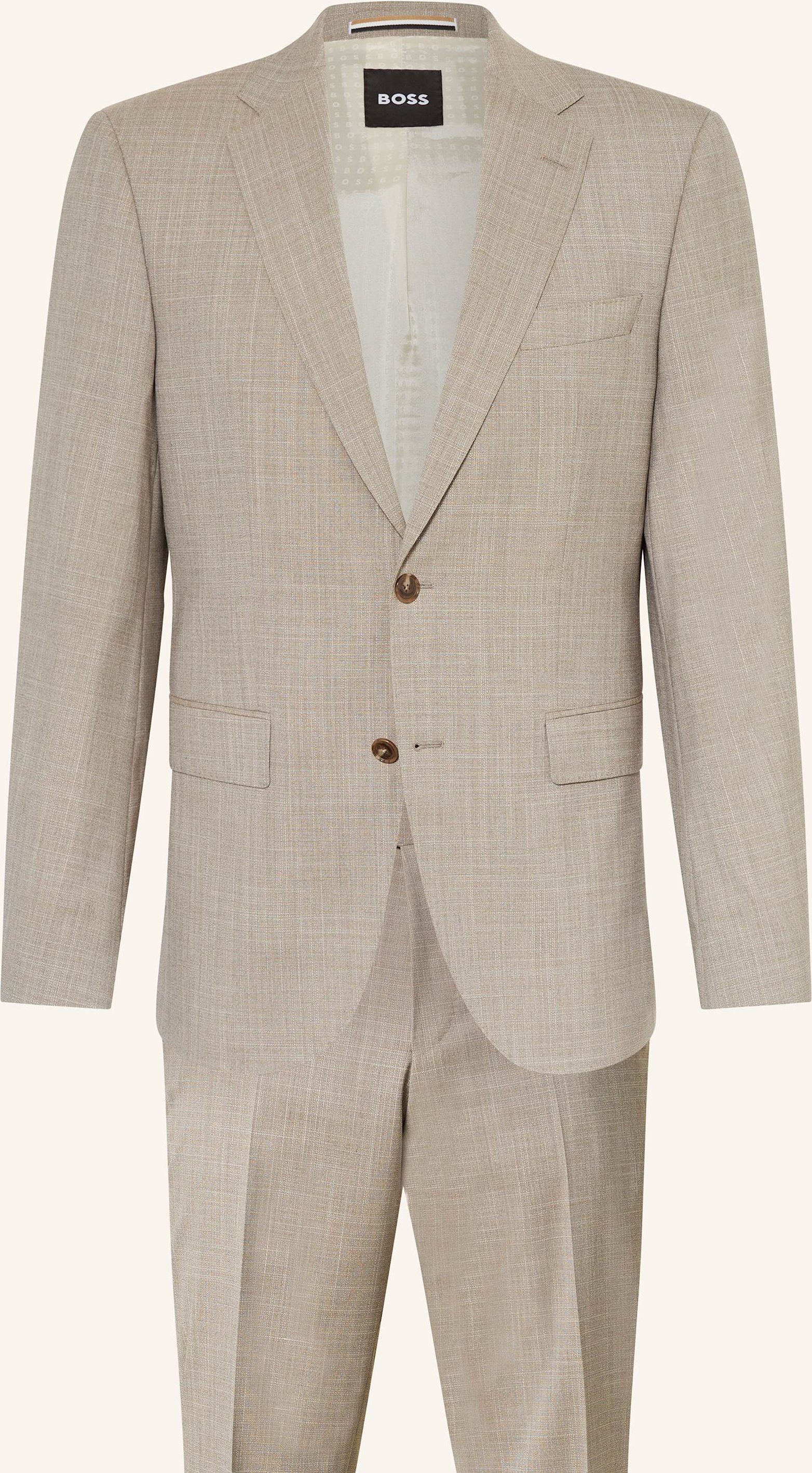 Thumbnail - Boss Anzug Jeckson Regular Fit beige