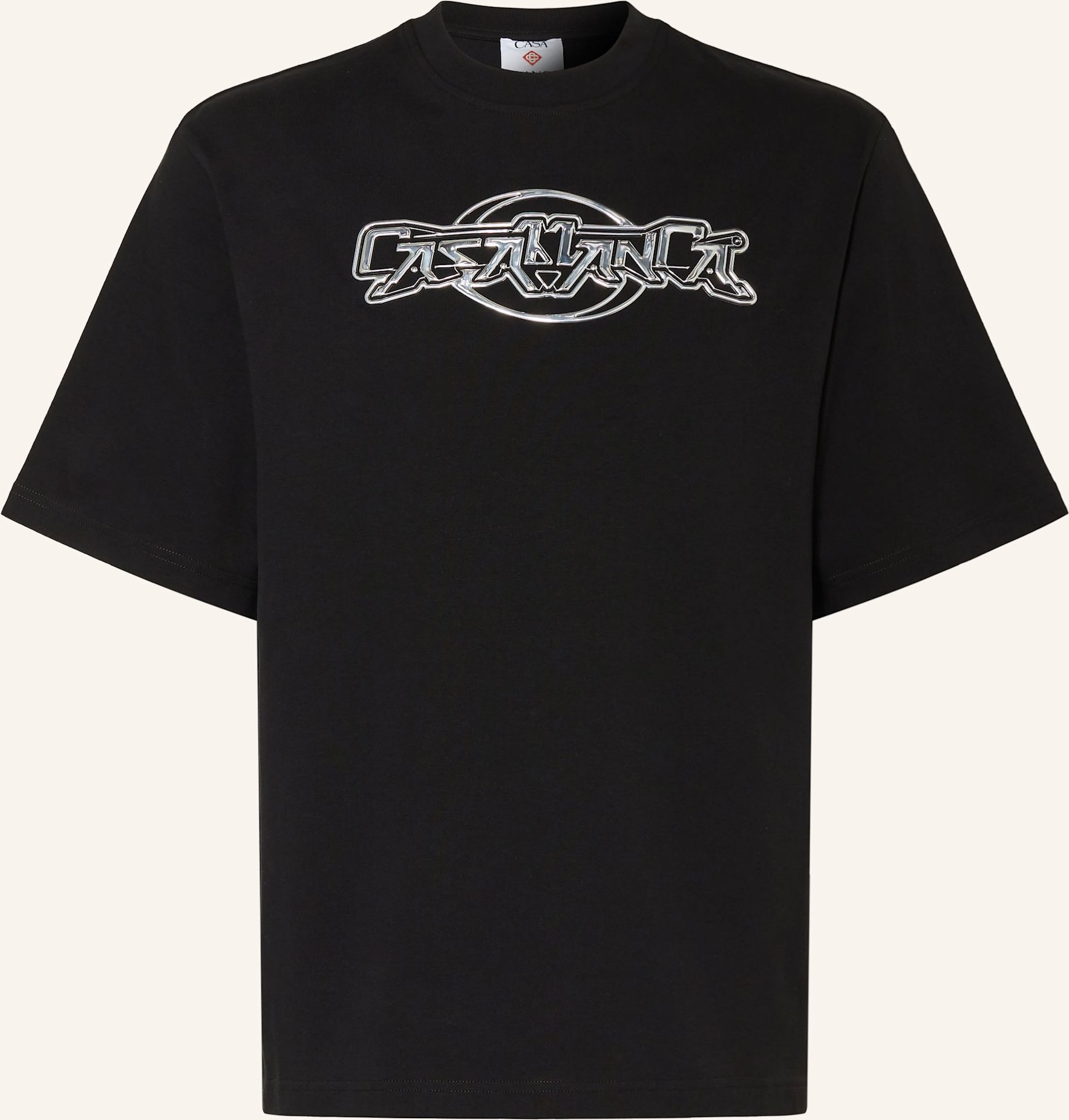 Casablanca Oversized-Shirt schwarz