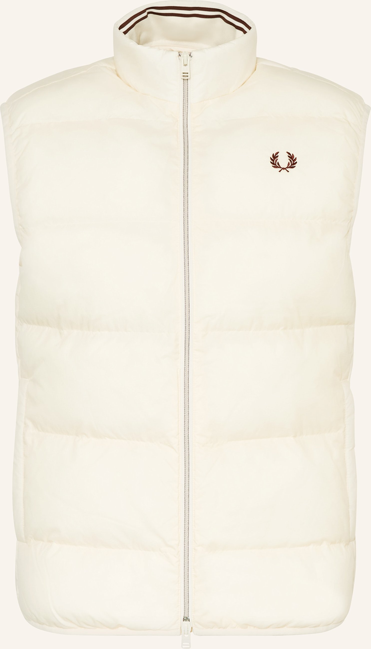 Fred Perry Steppweste weiss