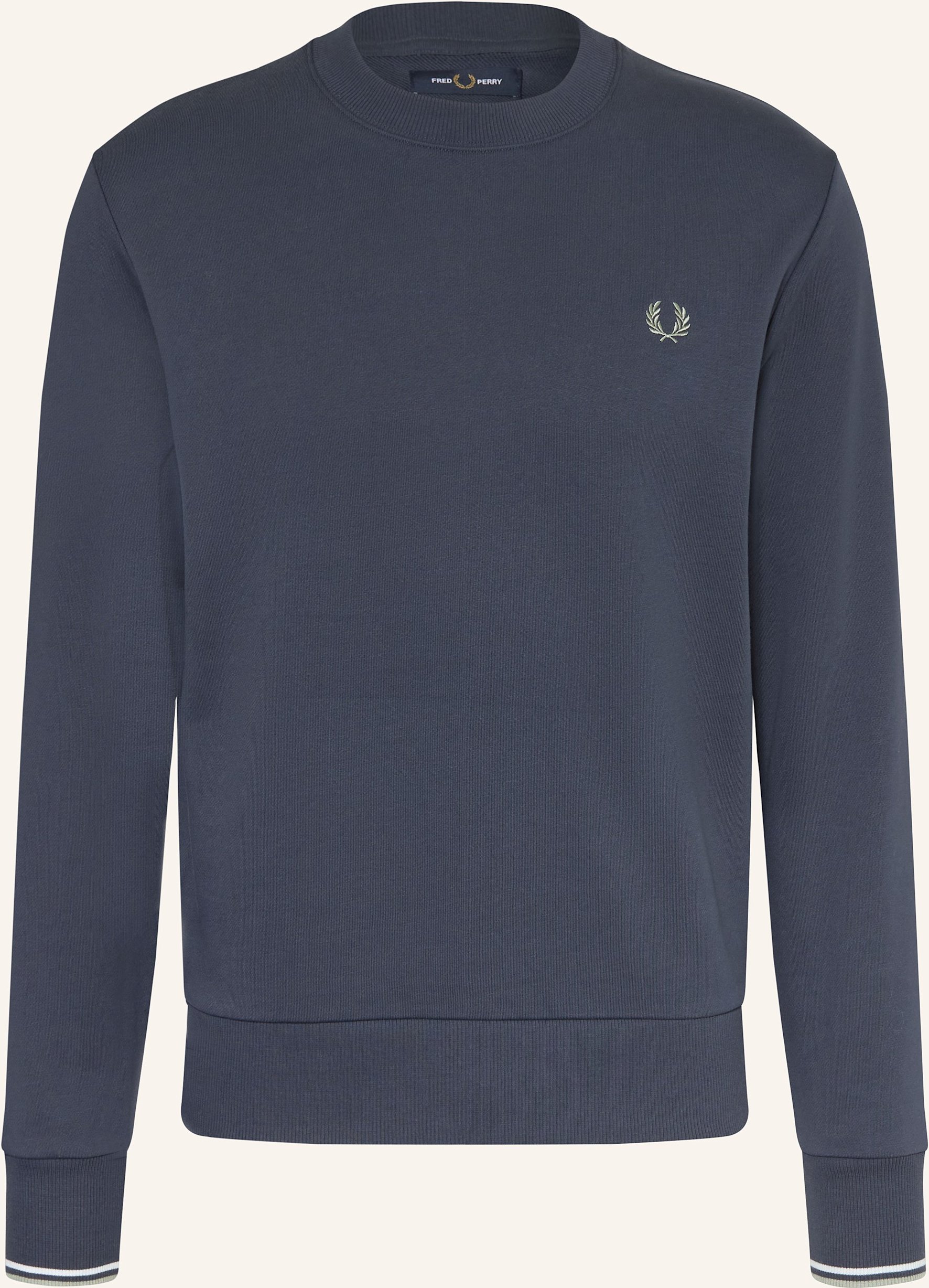 Fred Perry Sweatshirt blau