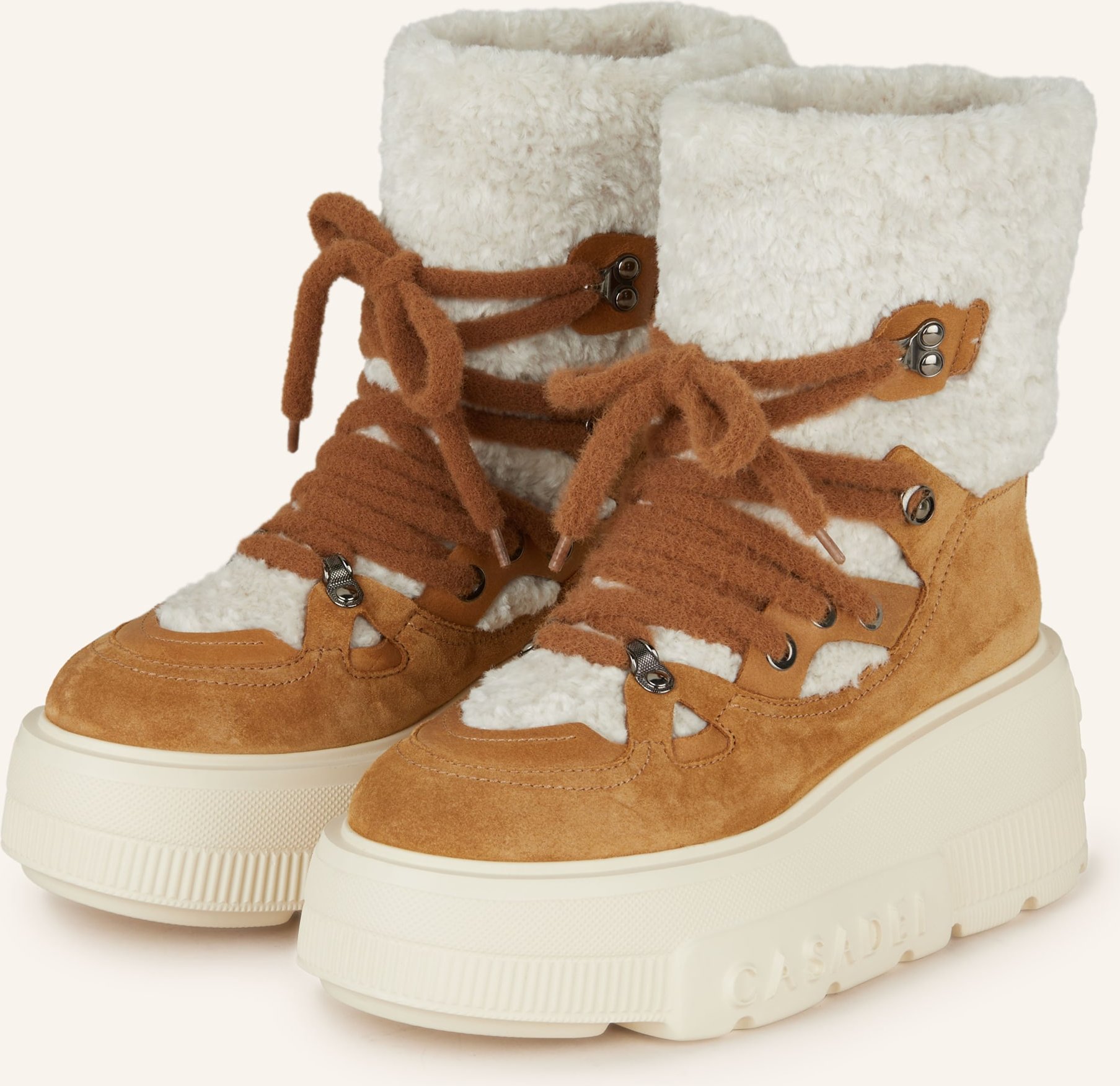 Casadei Plateau-Boots Nexus braun