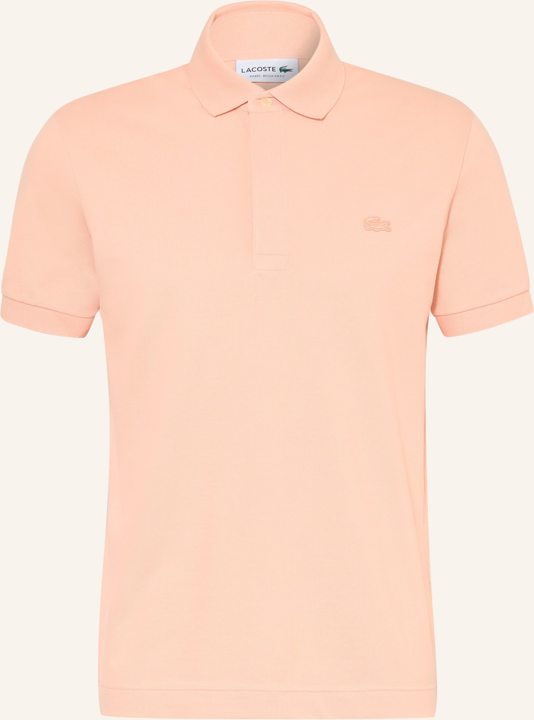 Lacoste Piqué-Poloshirt orange